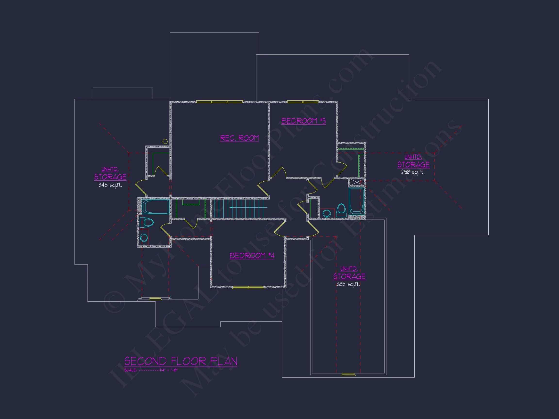 15-2012 HOUSE PLAN - Custom House Plan with 4 Beds, 4 Baths, and 3-Car Garage 7 Custom house Plan with 4 Beds, 4 Baths, and 3-Car Garage