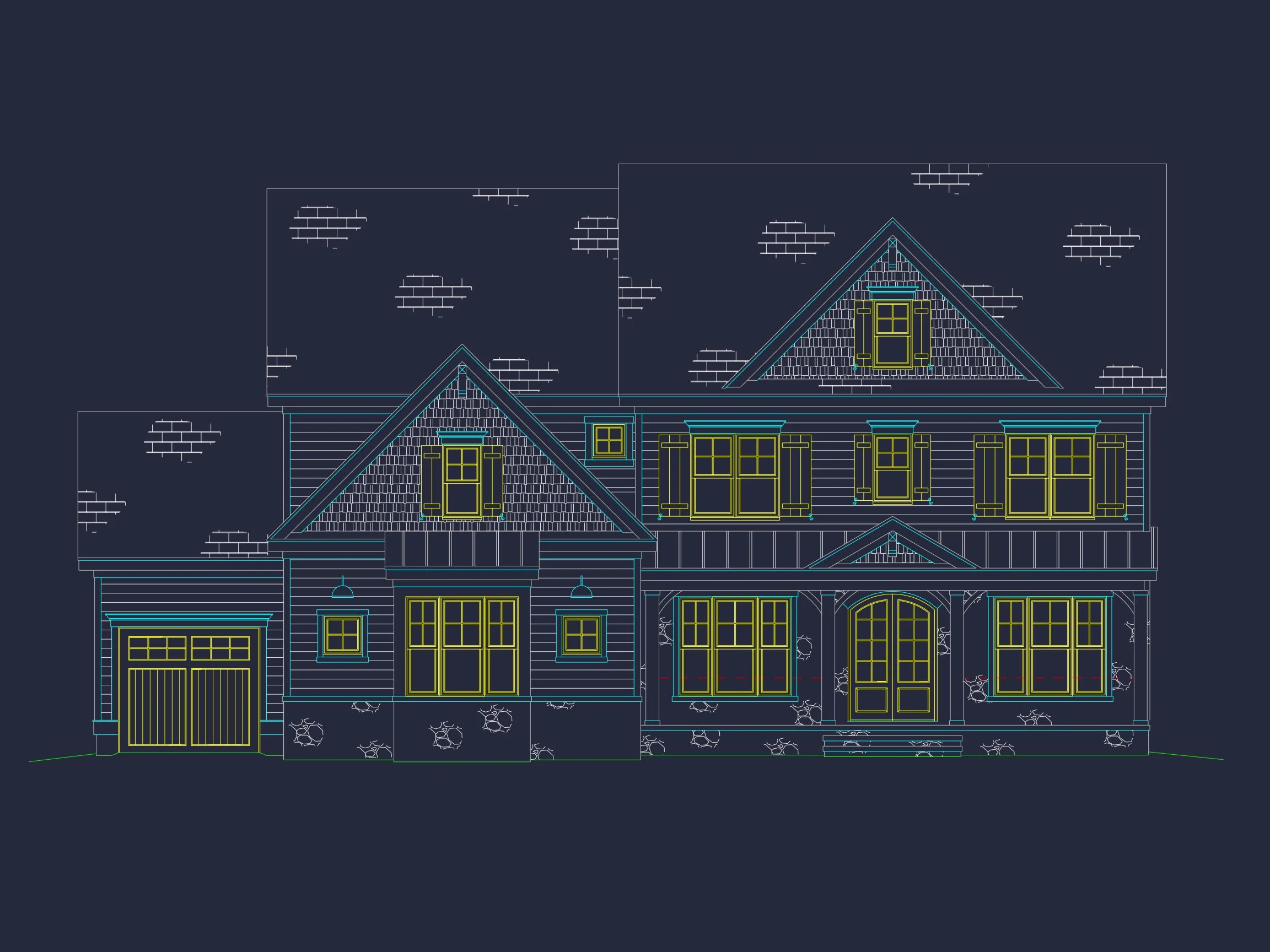 15-1809 HOUSE PLAN - Elegant House Plan: Floor Designs and Architectural Blueprint 22 Elegant house Plan: Floor Designs and Architectural Blueprint