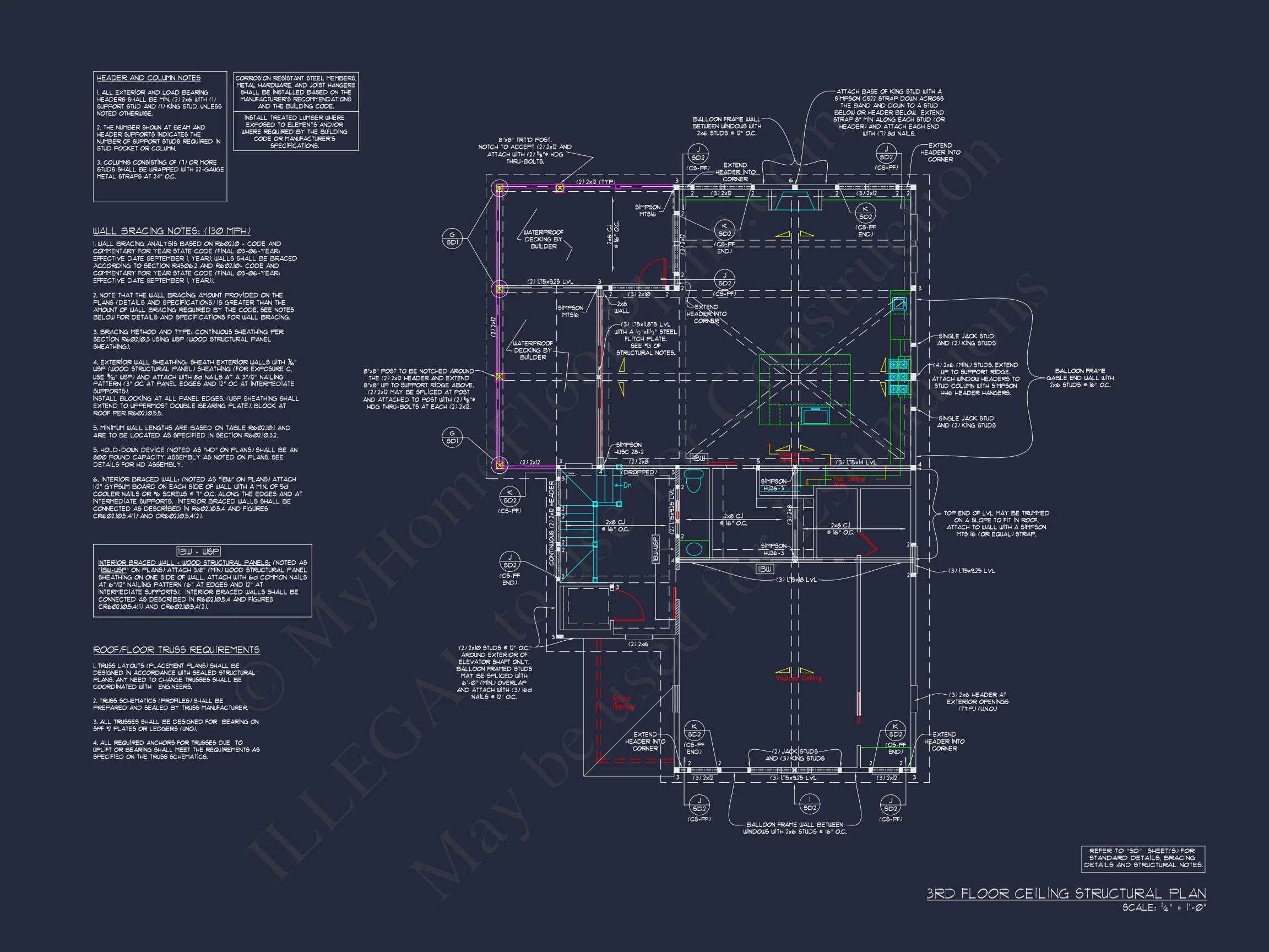 15-1665 HOUSE PLAN - Modern Beach House Blueprint with 3 Floors & Coastal Designs 93 Modern Beach House Blueprint with 3 Floors & Coastal Designs