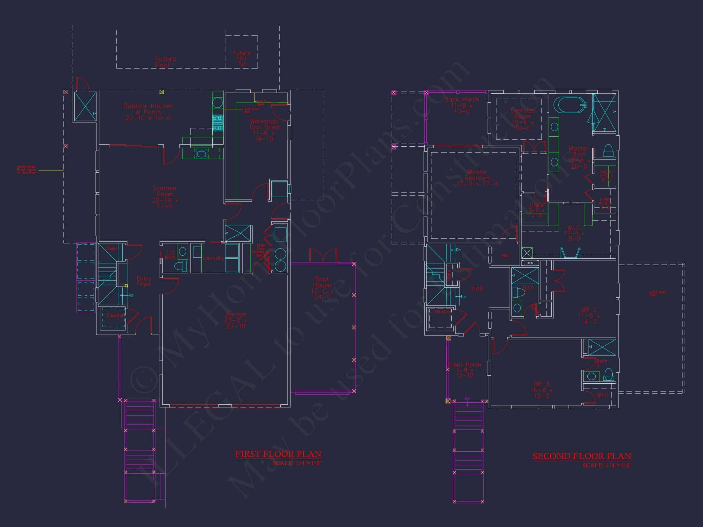 15-1665 HOUSE PLAN - Modern Beach House Blueprint with 3 Floors & Coastal Designs 86 Modern Beach House Blueprint with 3 Floors & Coastal Designs
