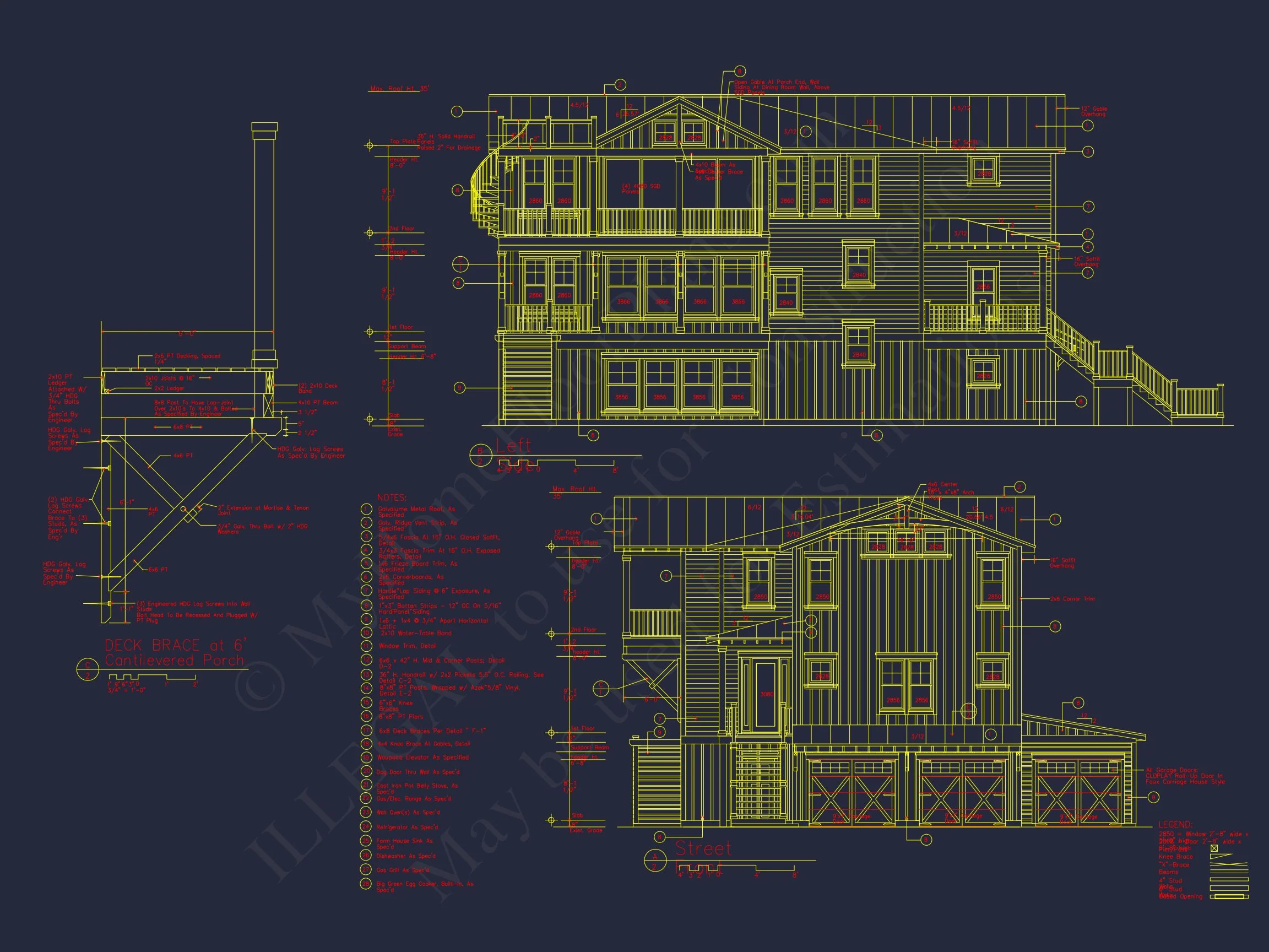 15-1665 HOUSE PLAN - Modern Beach House Blueprint with 3 Floors & Coastal Designs 84 Modern Beach House Blueprint with 3 Floors & Coastal Designs