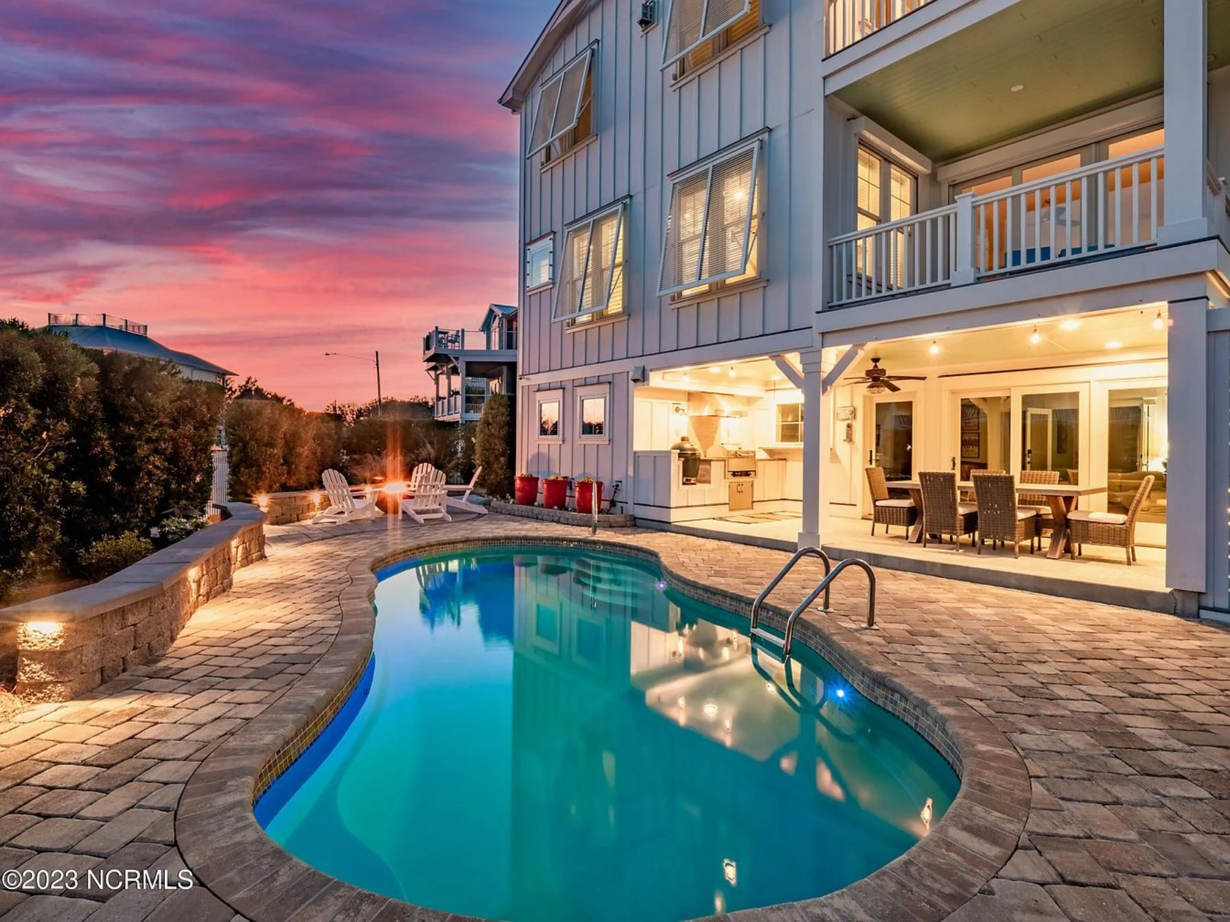 15-1665 HOUSE PLAN - Modern Beach House Blueprint with 3 Floors & Coastal Designs 4 Modern Beach House Blueprint with 3 Floors & Coastal Designs