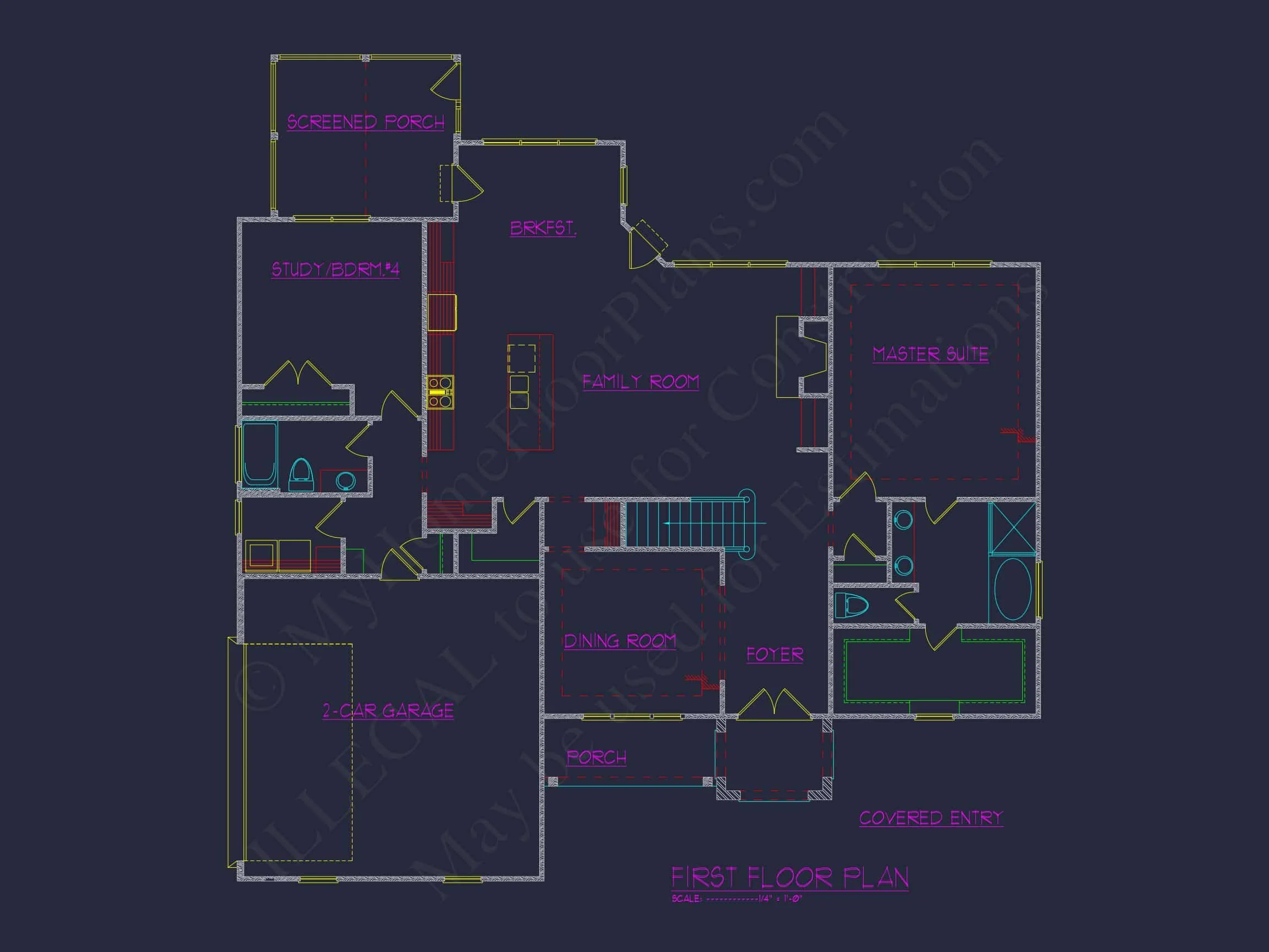 14-2091 HOUSE PLAN - House Plan Blueprint: Stunning Craftsman Floor Plan Designs 41 house Plan Blueprint: Stunning Craftsman Floor Plan Designs