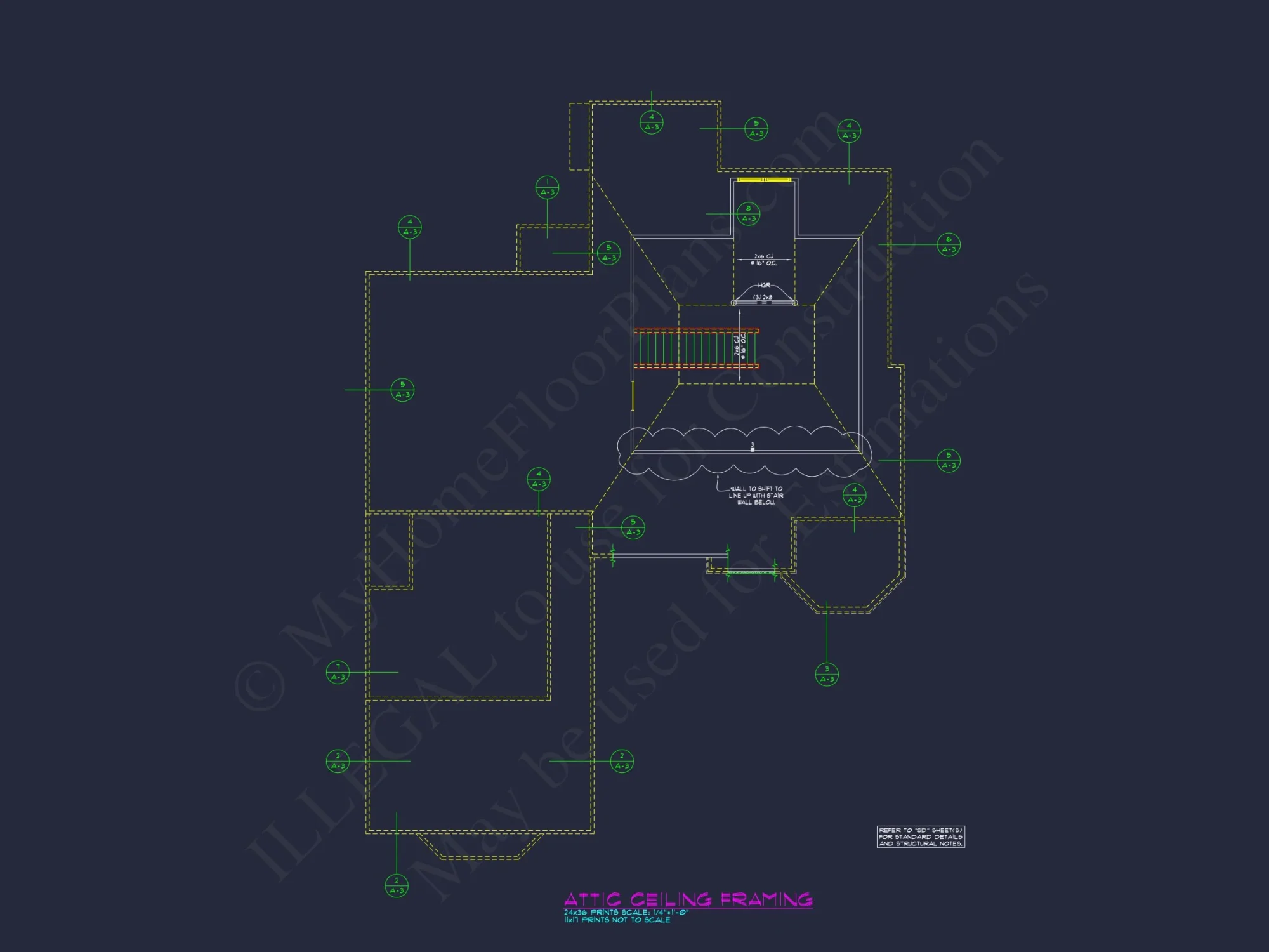 Spacious 2.5-Story house Floor Plan with Modern CAD Designs