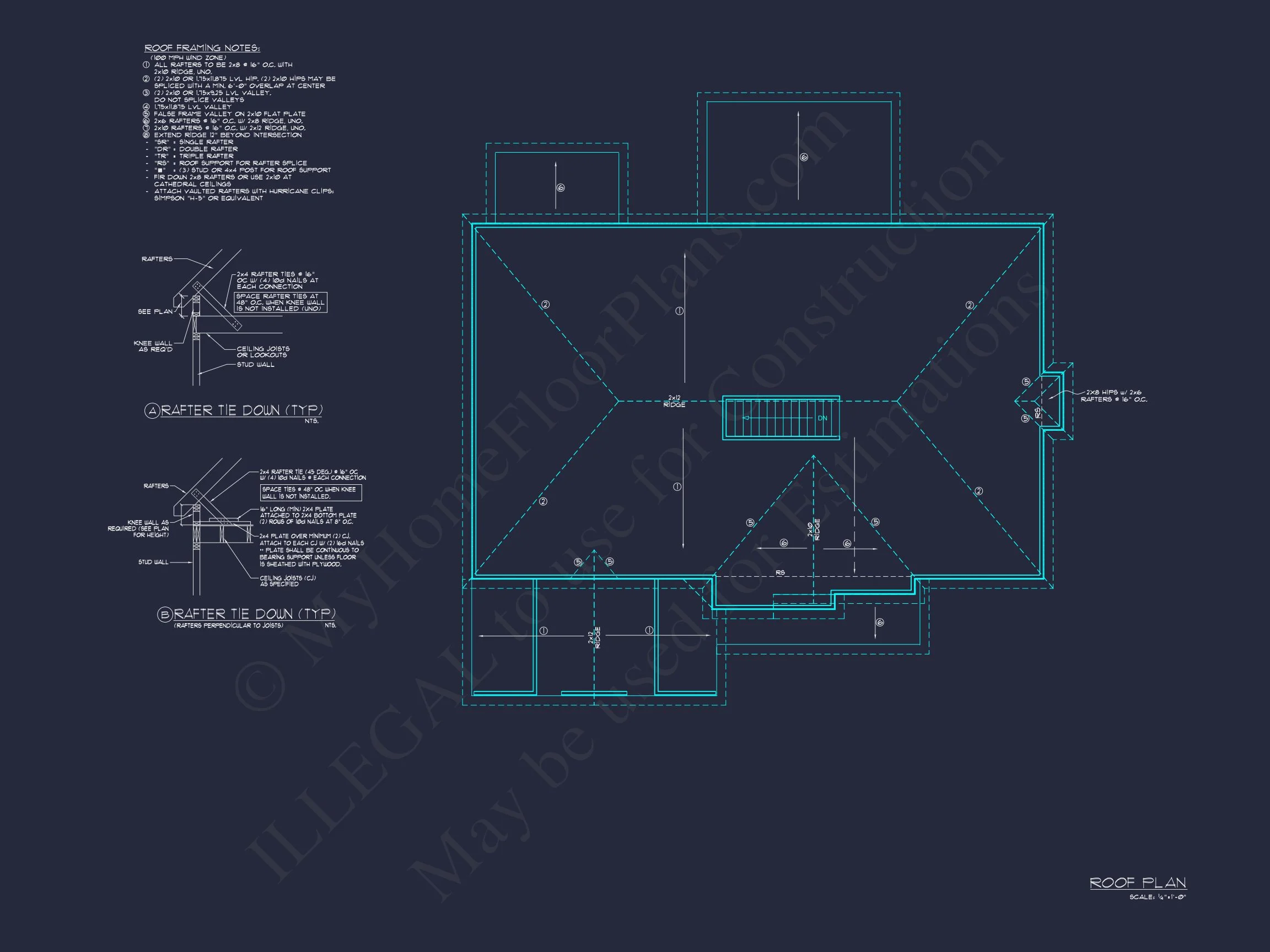 11-1749 HOUSE PLAN - Spacious House Plan with 5 Bedrooms, CAD Blueprint Designs 13 Spacious house Plan with 5 Bedrooms, CAD Blueprint Designs