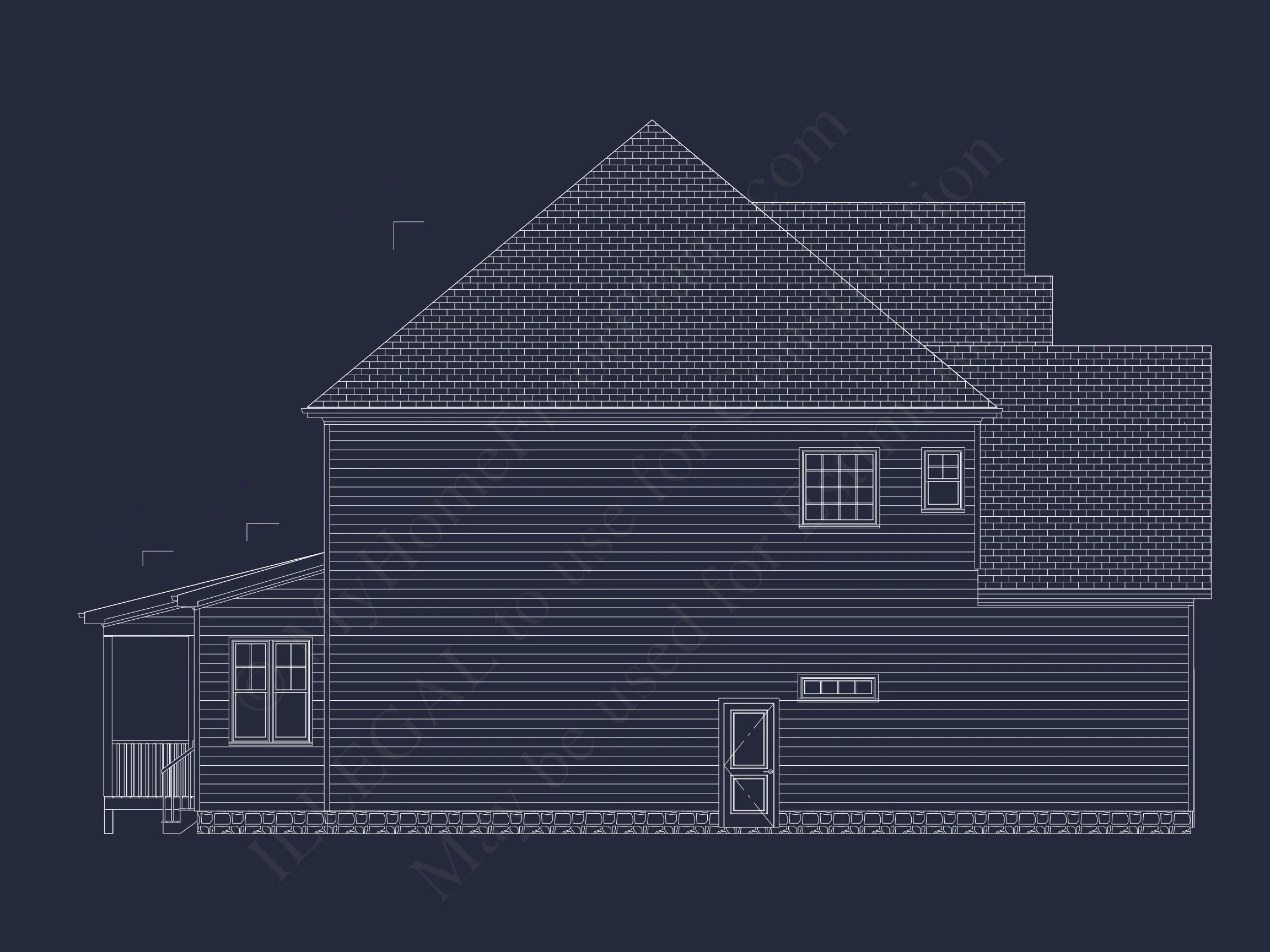 11-1749 HOUSE PLAN - Spacious House Plan with 5 Bedrooms, CAD Blueprint Designs 5 Spacious house Plan with 5 Bedrooms, CAD Blueprint Designs