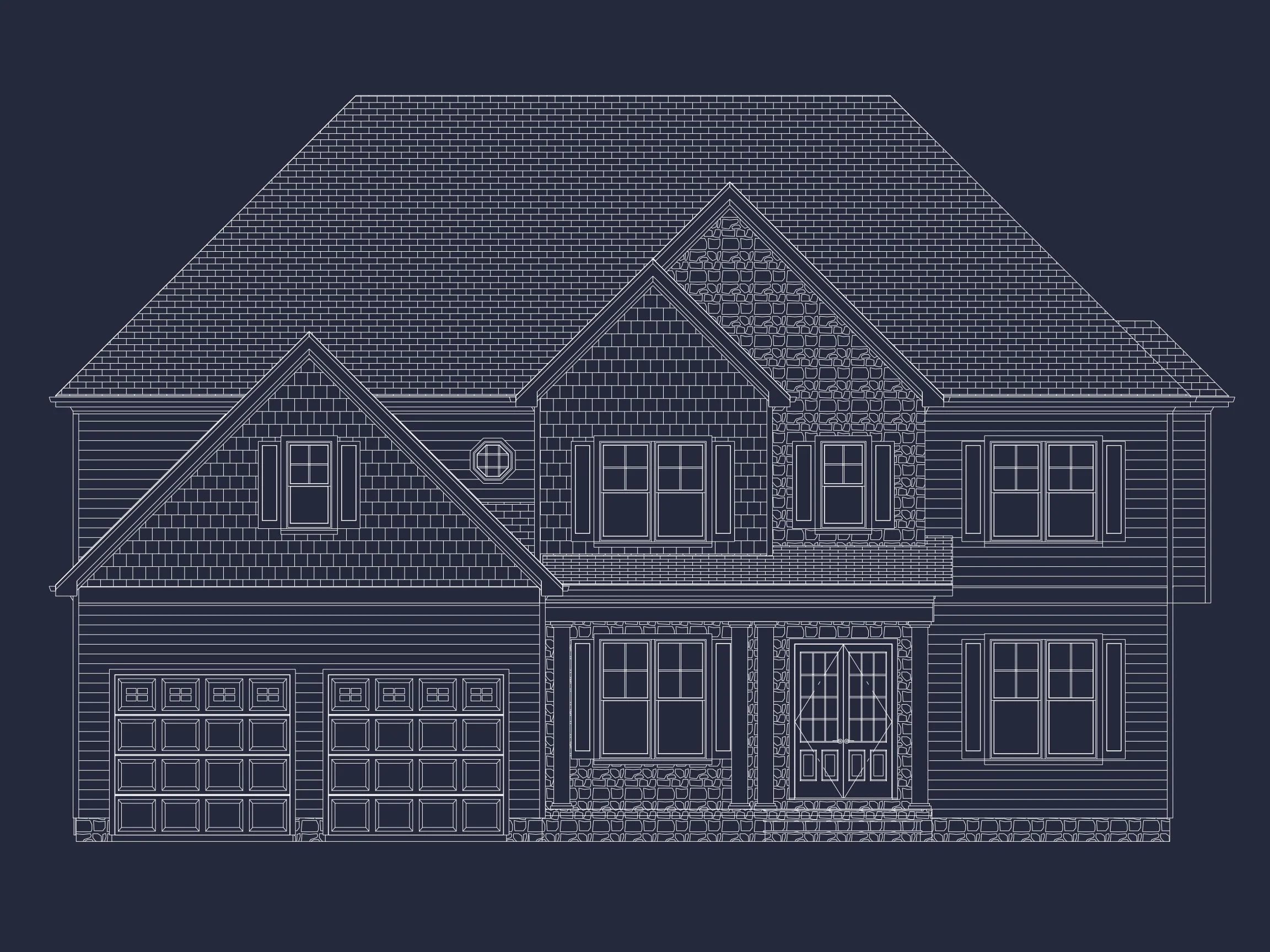 11-1749 HOUSE PLAN - Spacious House Plan with 5 Bedrooms, CAD Blueprint Designs 4 Spacious house Plan with 5 Bedrooms, CAD Blueprint Designs