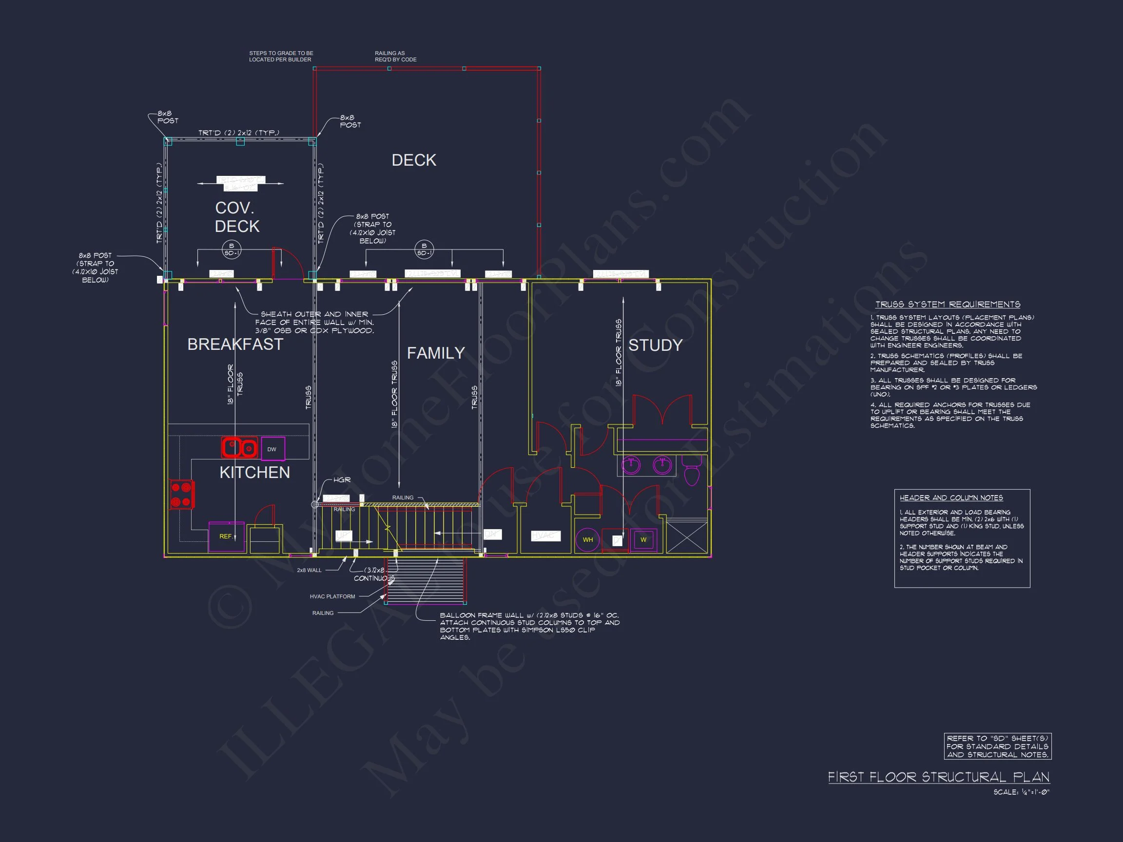 11-1310 HOUSE PLAN - Modern Coastal House Plan with Open Concept and Ocean Views 12 Modern Coastal house Plan with Open Concept and Ocean Views