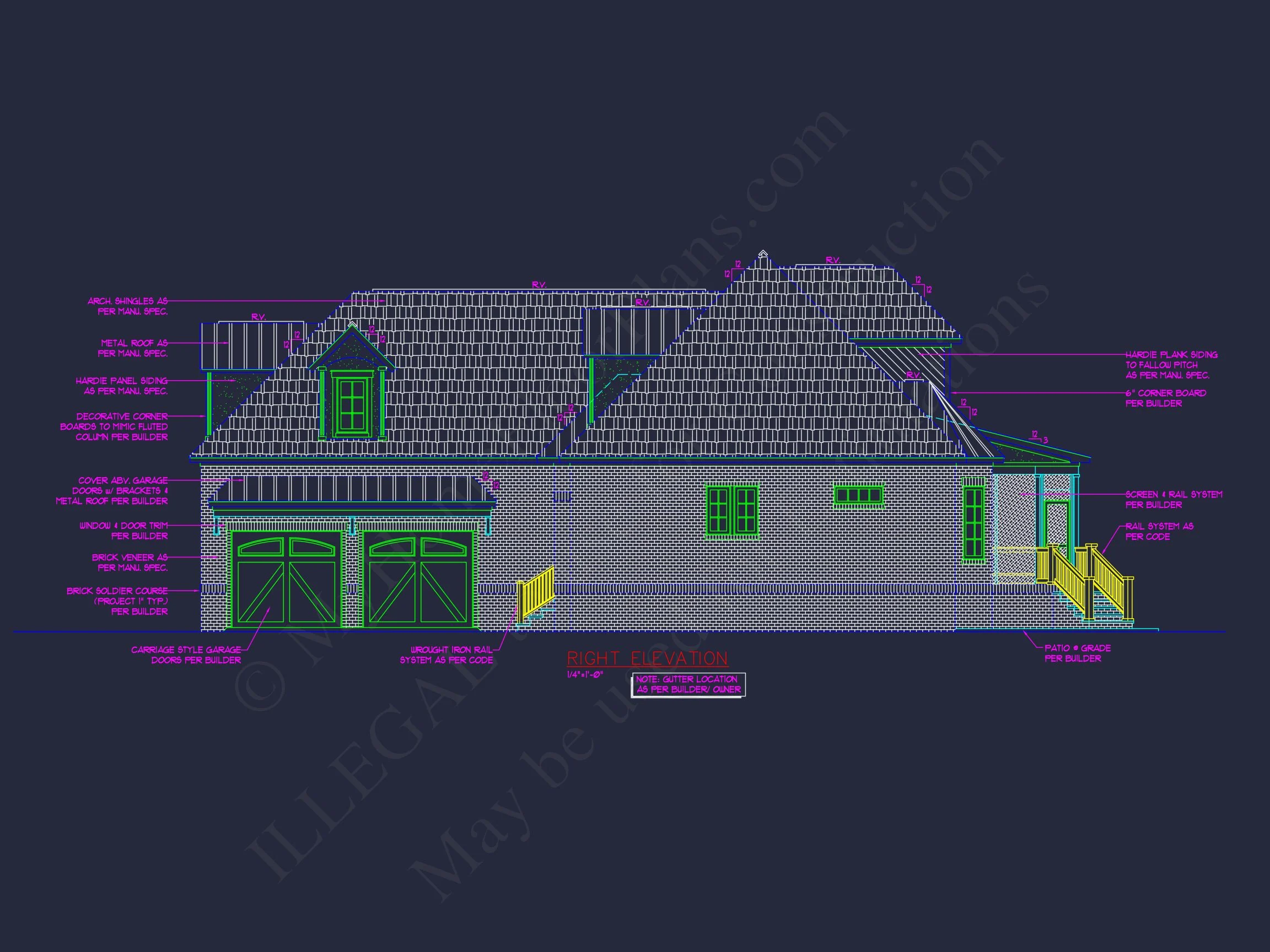 10-1861 HOUSE PLAN - Traditional 4-Bedroom House Plan & Blueprint Designs 43 Traditional 4-Bedroom house Plan & Blueprint Designs