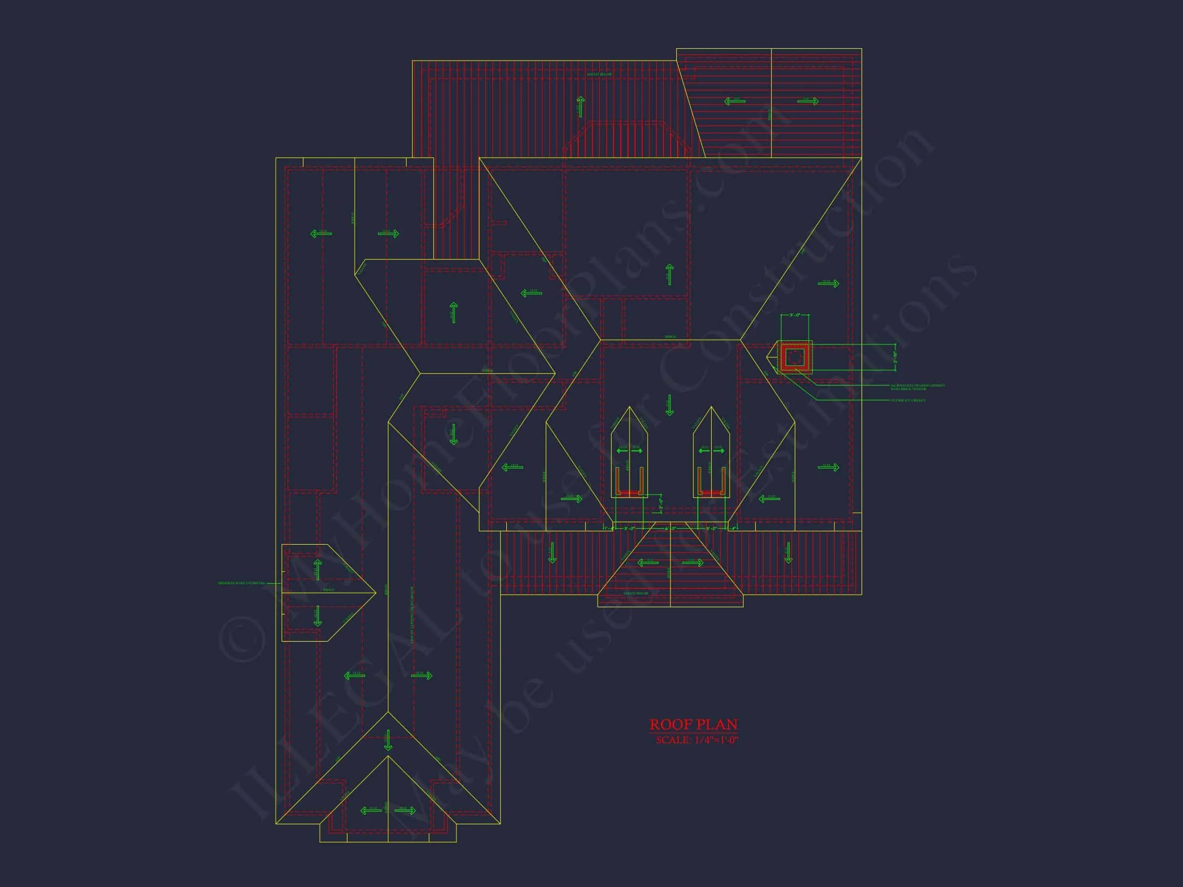 10-1585 HOUSE PLAN - Elegant House Plan with 4 Bedrooms, Floor Plan, and CAD Design 8 Elegant house Plan with 4 Bedrooms, Floor Plan, and CAD Design