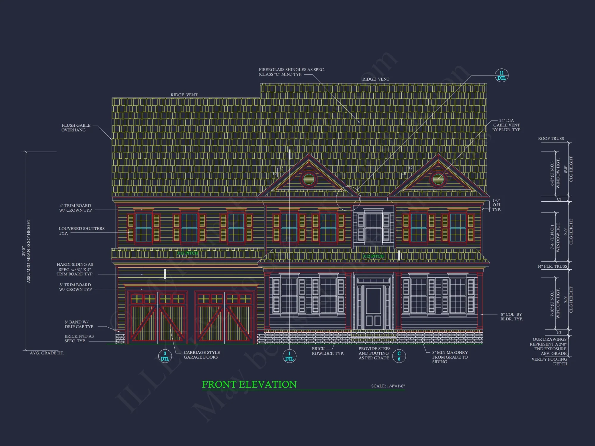 Spacious 3-Story house Plan with 4 Bedrooms and CAD Designs