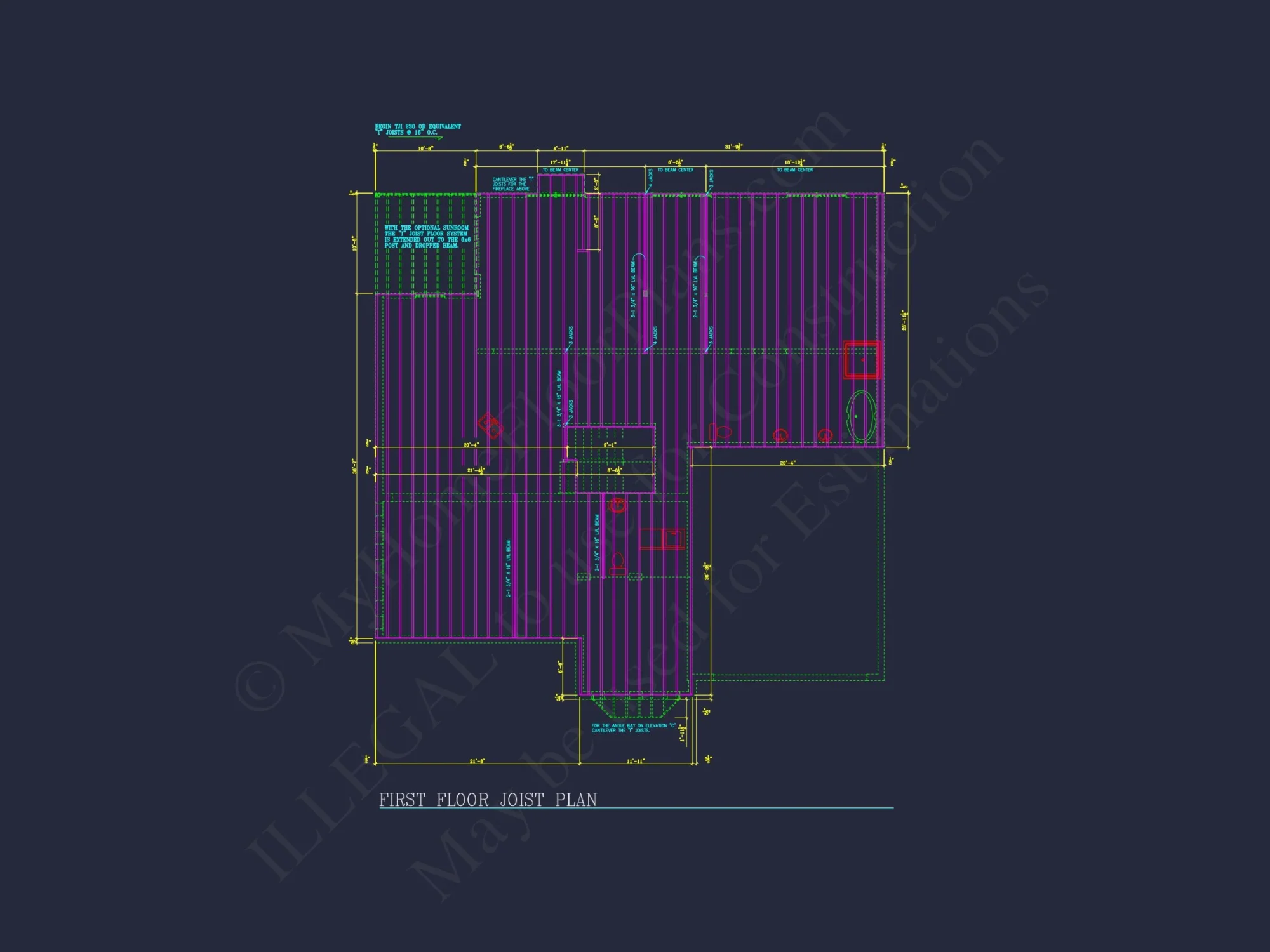 Elegant house Plan: Detailed Blueprints, CAD Designs & Floor Plans