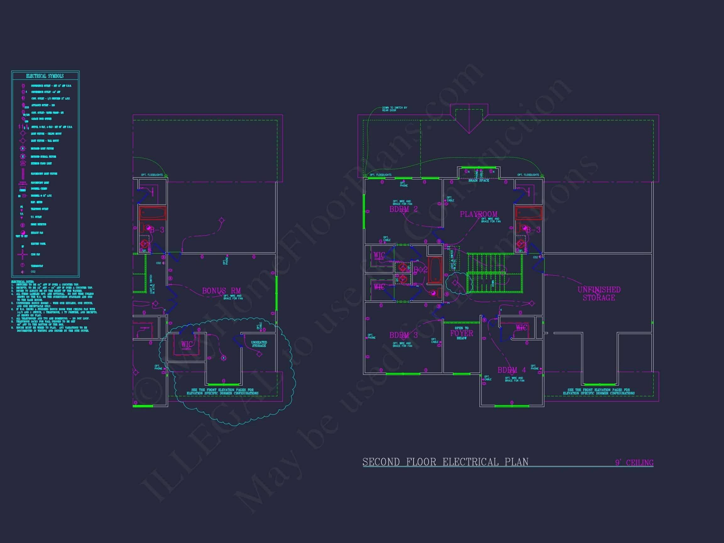 8-1523 HOUSE PLAN - Elegant House Plan: Detailed Blueprints, CAD Designs & Floor Plans 23 Elegant house Plan: Detailed Blueprints, CAD Designs & Floor Plans