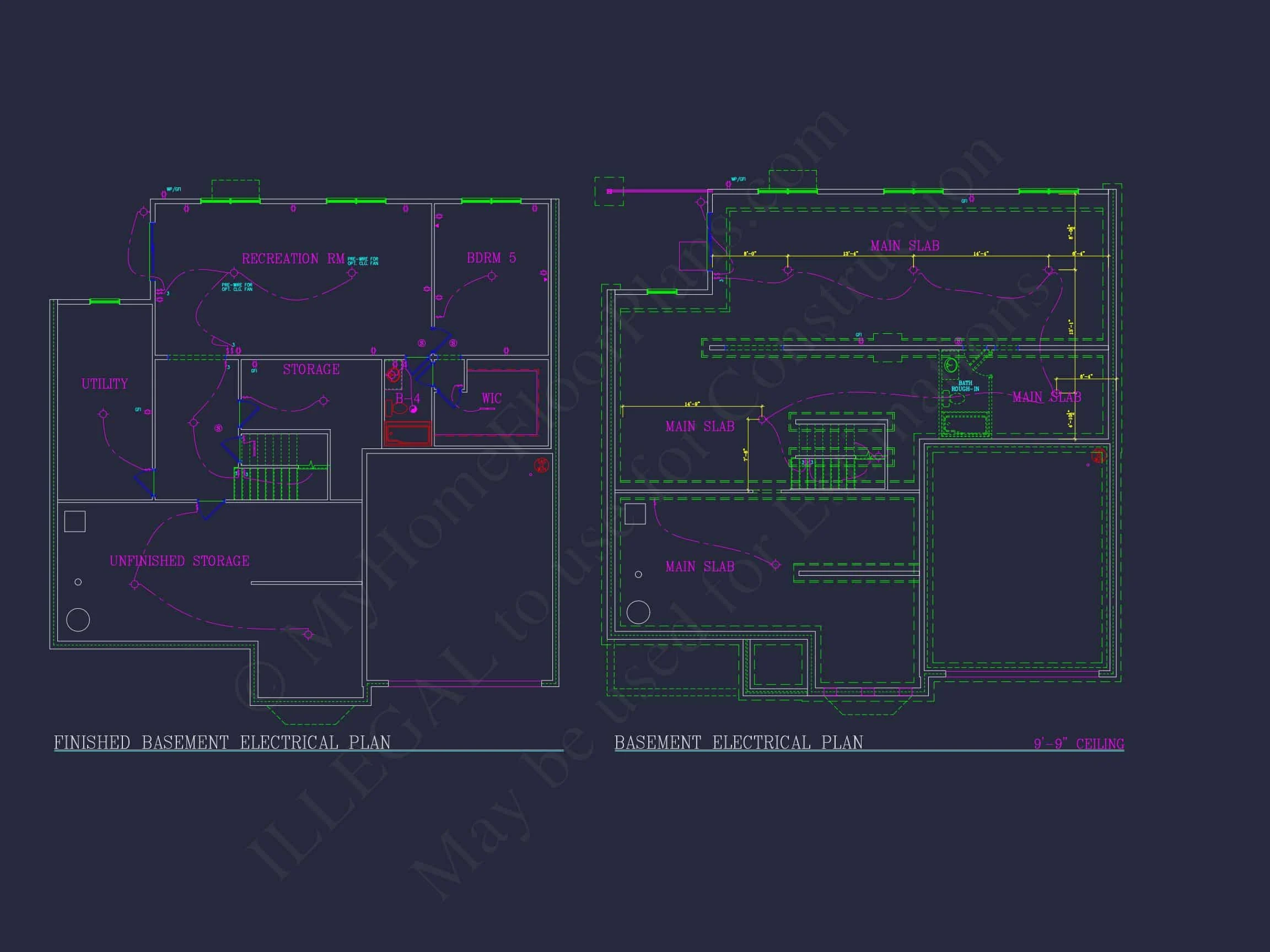 8-1523 HOUSE PLAN - Elegant House Plan: Detailed Blueprints, CAD Designs & Floor Plans 21 Elegant house Plan: Detailed Blueprints, CAD Designs & Floor Plans