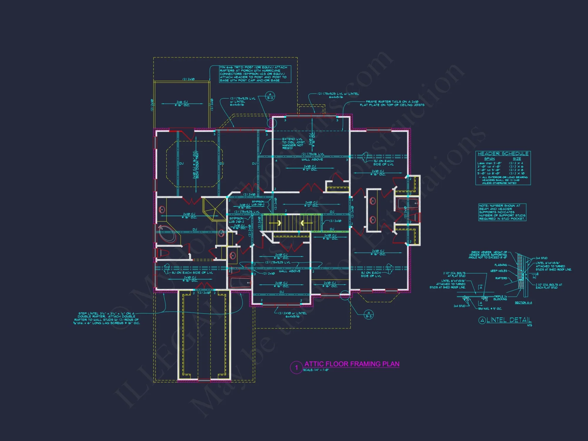 Colonial Revival house Plan: 3D Blueprint for Spacious Designs