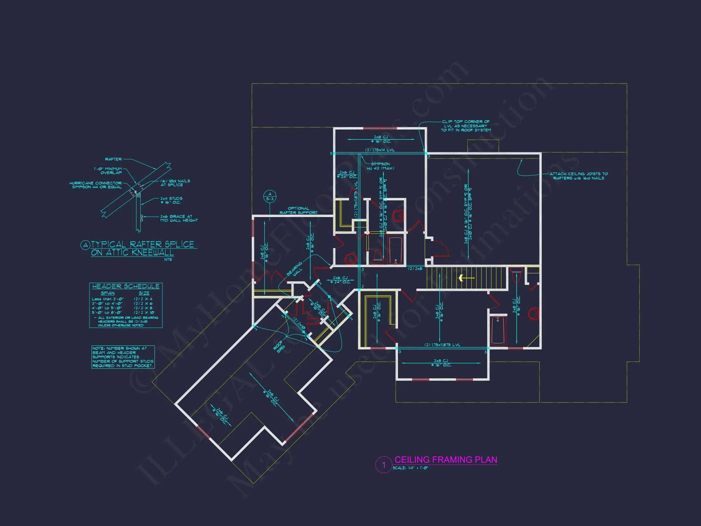 8-1310 HOUSE PLAN - Spacious 2-Story House Plan with CAD Designs and 4 Elevations 24 Spacious 2-Story house Plan with CAD Designs and 4 Elevations
