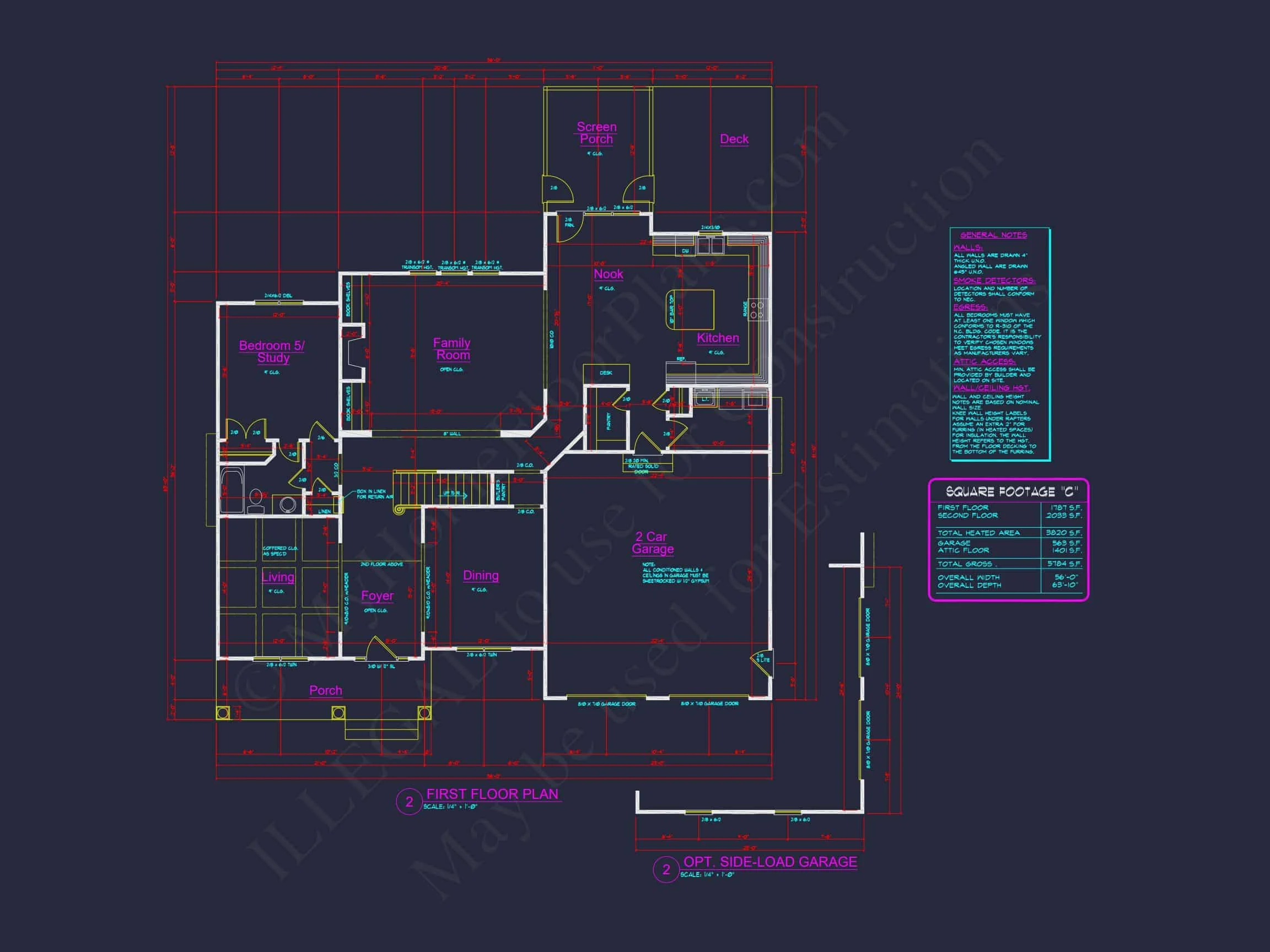 8-1310 HOUSE PLAN - Spacious 2-Story House Plan with CAD Designs and 4 Elevations 17 Spacious 2-Story house Plan with CAD Designs and 4 Elevations