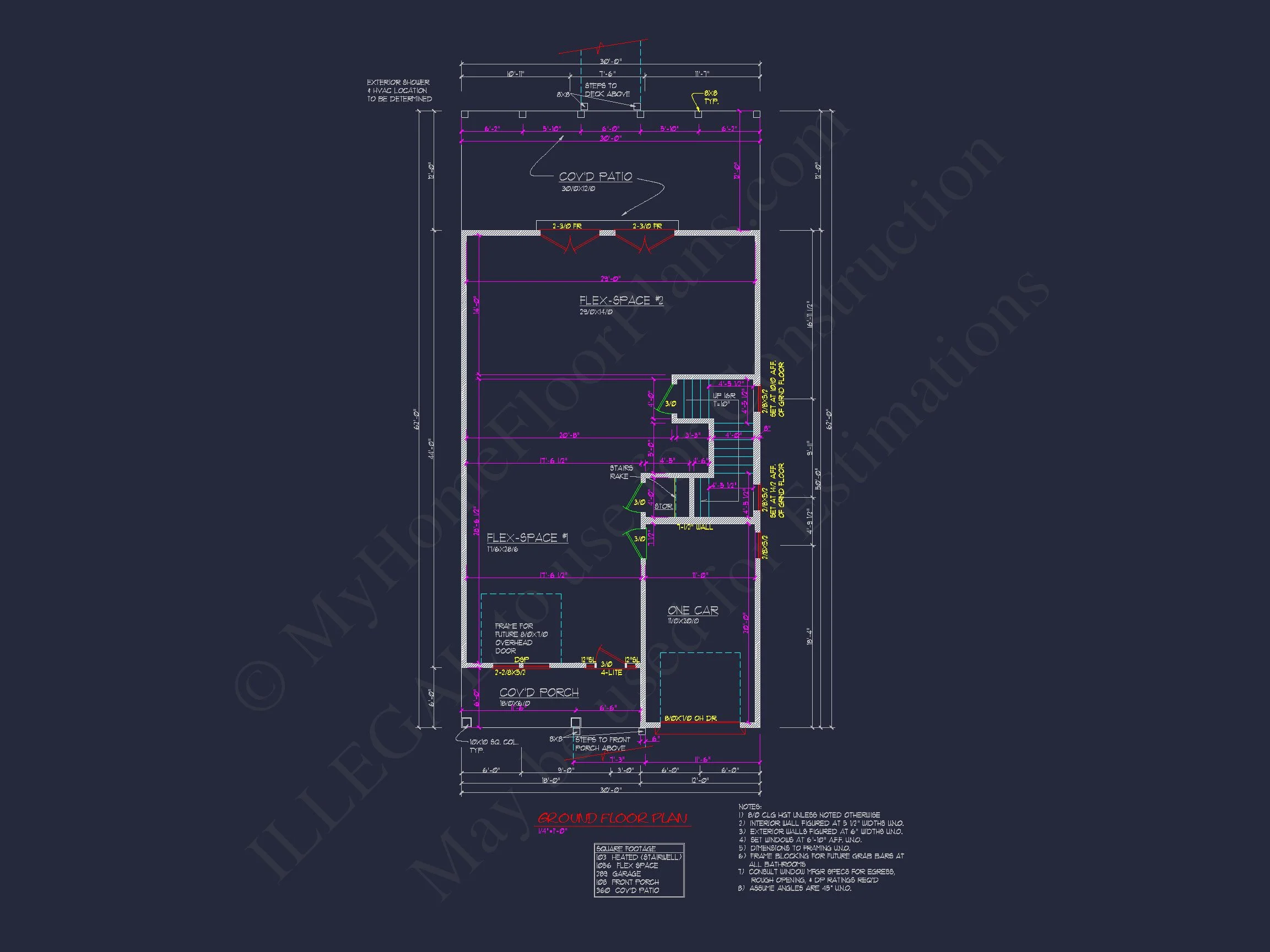 8-1127 HOUSE PLAN - Elegant Beach House Plan with Detailed CAD Designs & Blueprints 11 Elegant Beach house Plan with Detailed CAD Designs & Blueprints