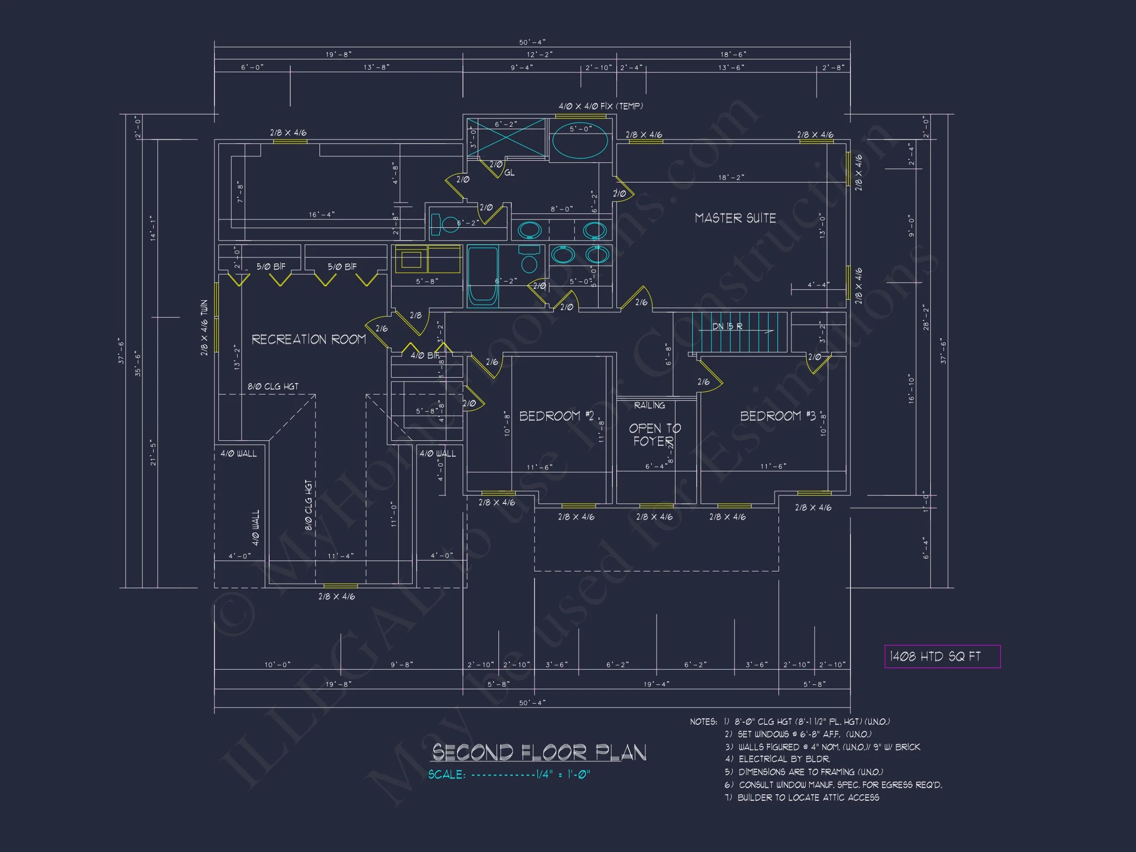 20-2161 HOUSE PLAN - Colonial Revival House Plan with CAD Floor Plans and Designs 6 Colonial Revival house Plan with CAD Floor Plans and Designs