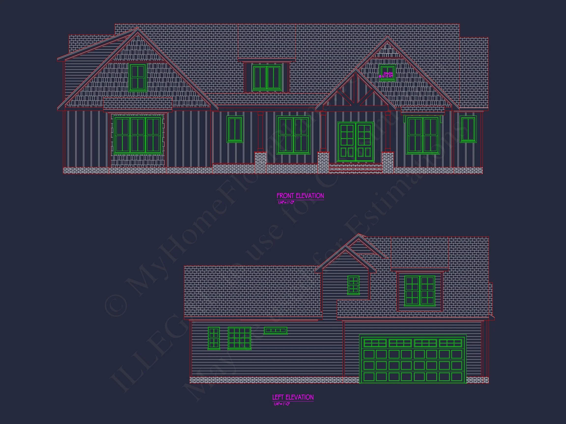 20-2102 HOUSE PLAN - Spacious 1.5-Story House Plan with Modern Craftsman Designs 2 Spacious 1.5-Story house Plan with Modern Craftsman Designs