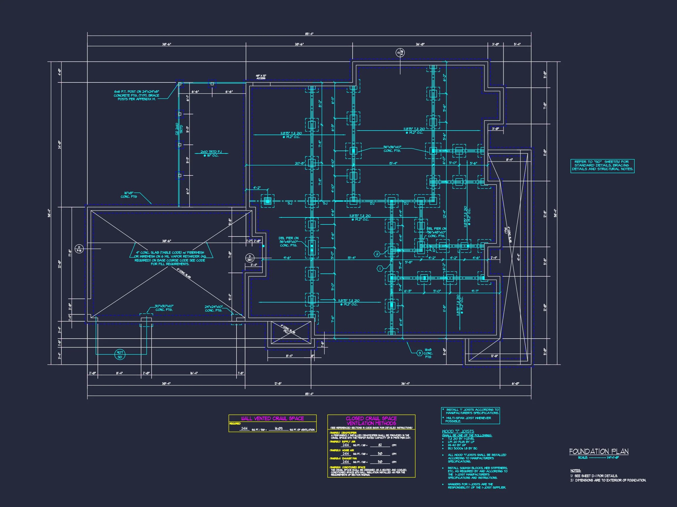20-2070 HOUSE PLAN - Architectural House Floor Plan | 2-Story CAD Design Blueprint 12 2-Story CAD Design Blueprint
