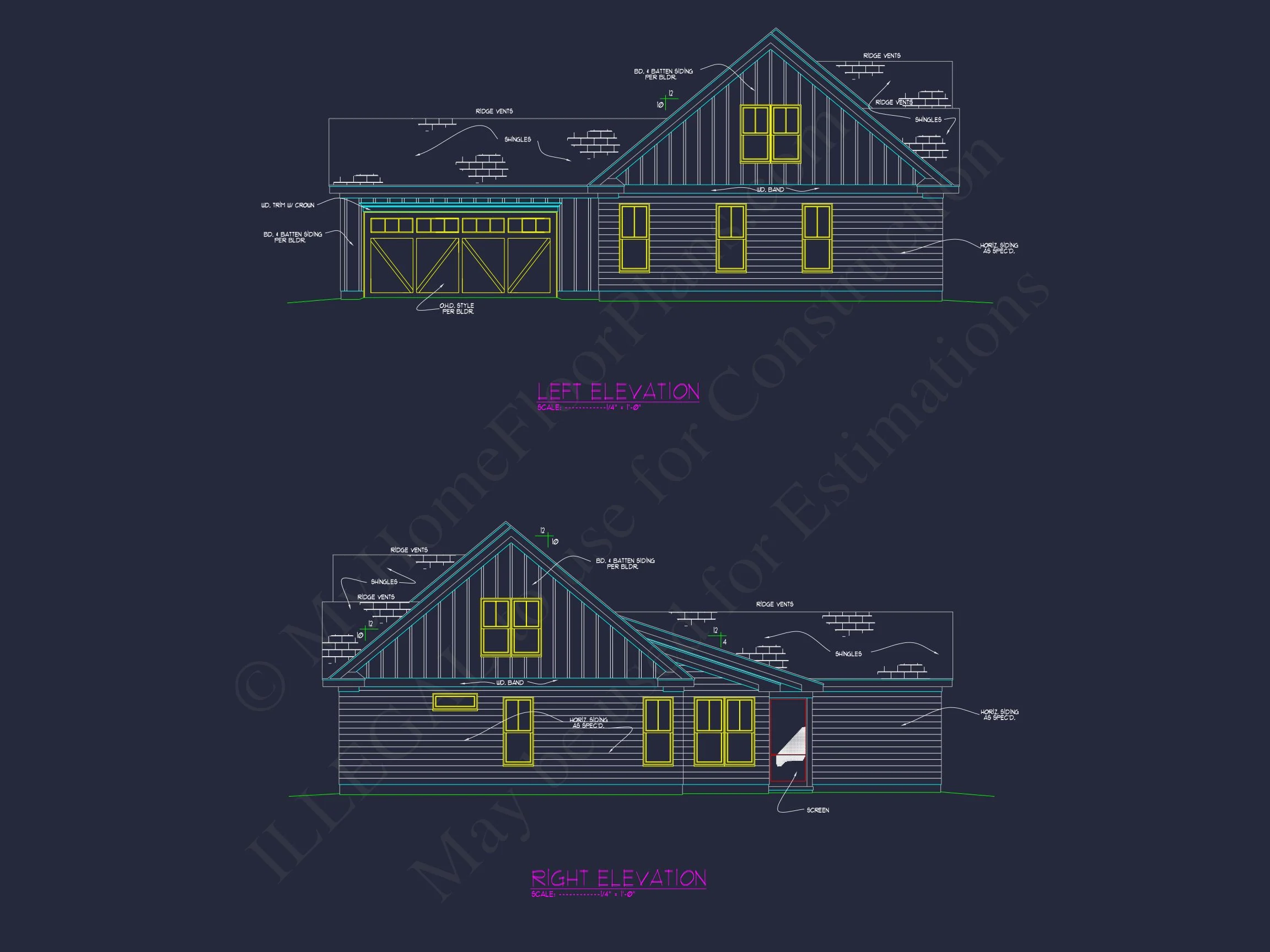 20-2020 HOUSE PLAN - Stylish Modern Craftsman Floor Plan with Open Design 3 Stylish Modern Craftsman Floor Plan with Open Design