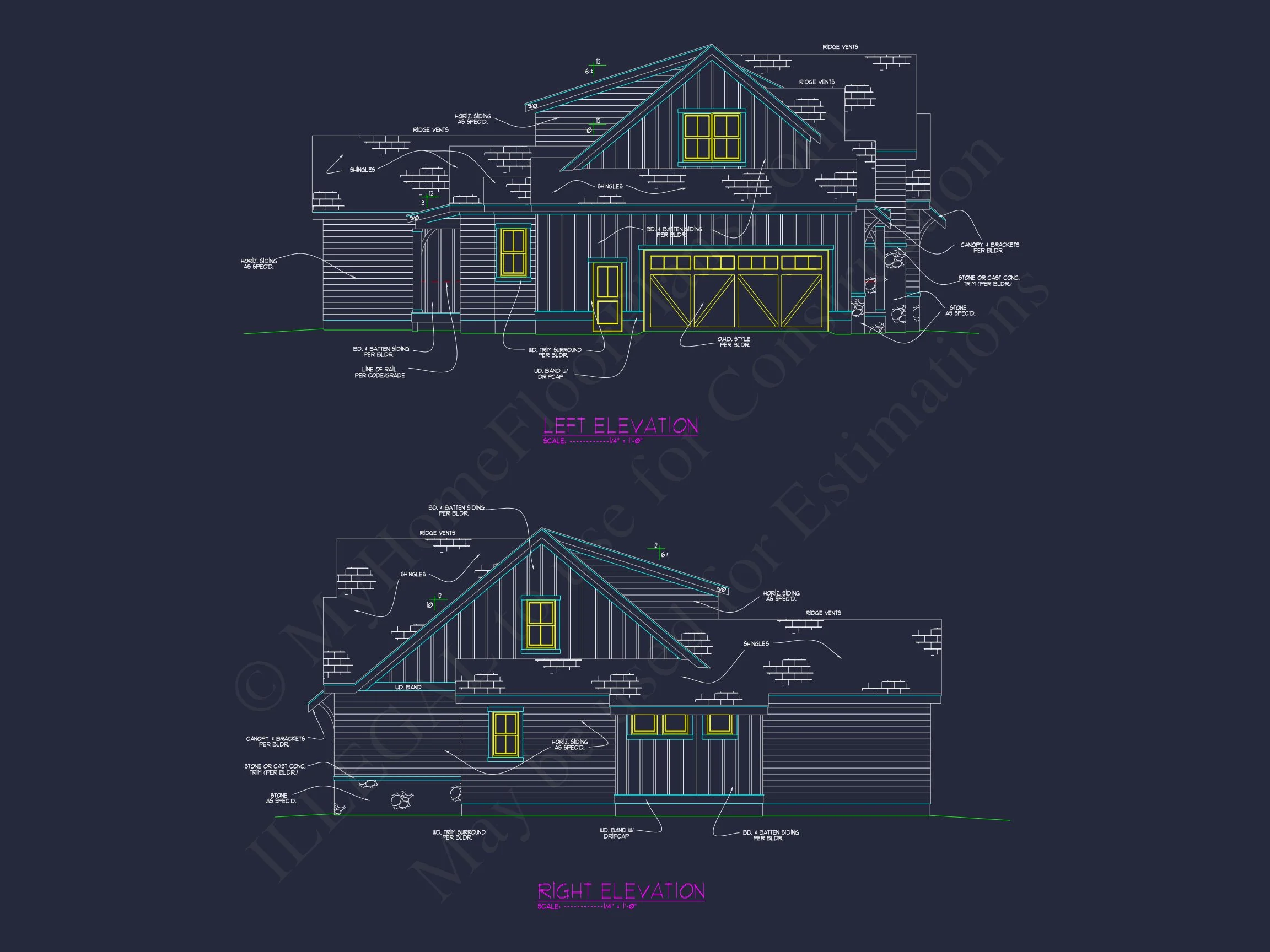 20-1979 HOUSE PLAN - Traditional Farmhouse House Design with Detailed Floor Plan and CAD 7 Traditional Farmhouse house Design with Detailed Floor Plan and CAD