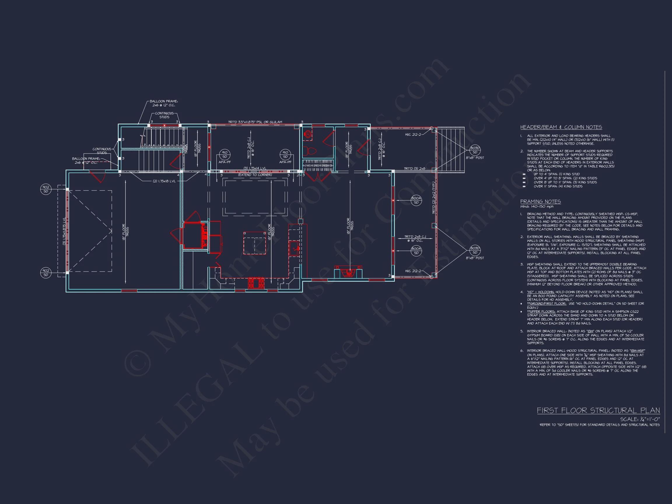 20-1927 HOUSE PLAN - Charleston House Plan with Detailed CAD Blueprint and Architecture 59 Modern house Plan with Detailed CAD Blueprint and Architecture