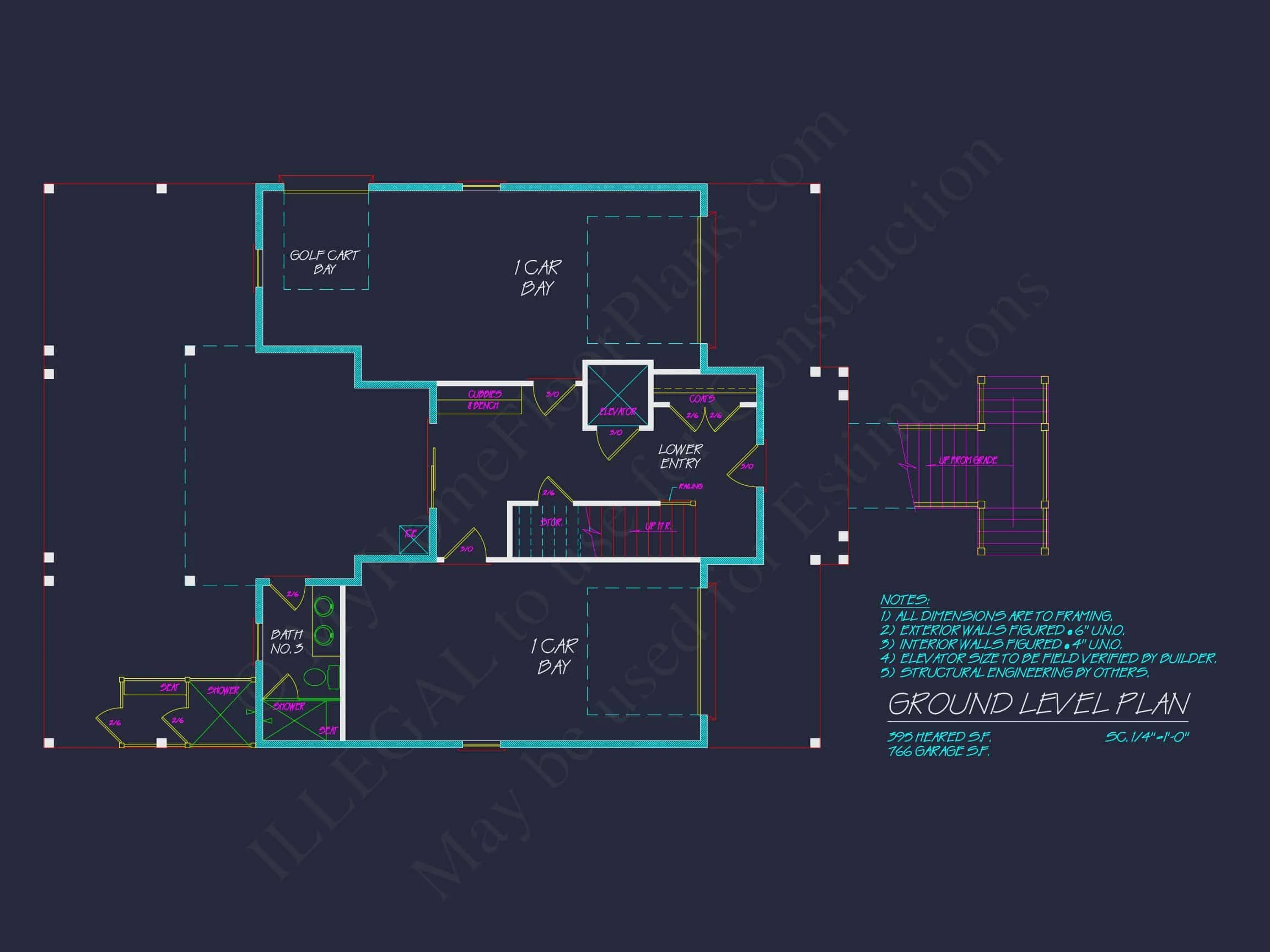 20-1898 HOUSE PLAN - Stunning 2-Story House Plan with Coastal Designs & Blueprint 9 Stunning 2-Story house Plan with Coastal Designs & Blueprint