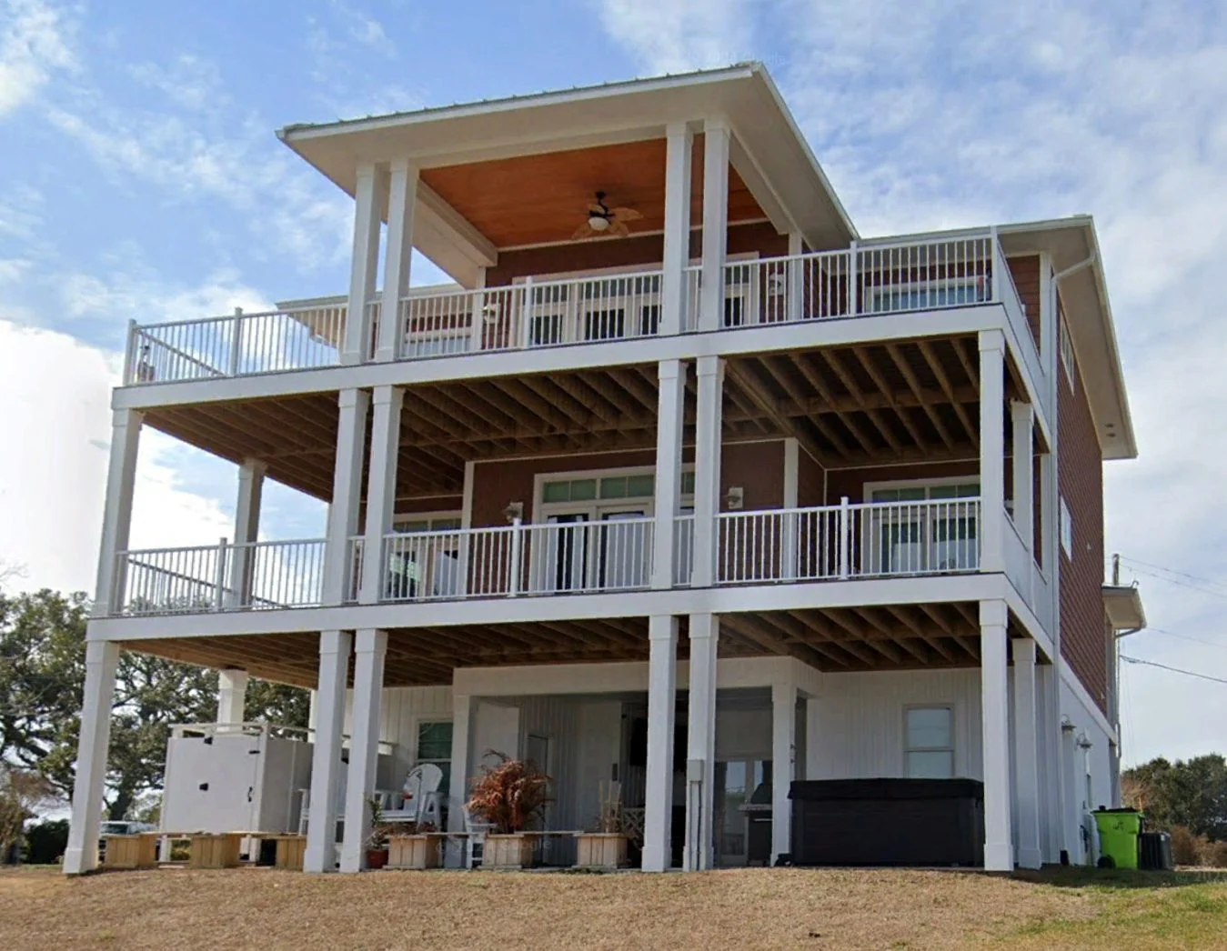 20-1898 HOUSE PLAN - Stunning 2-Story House Plan with Coastal Designs & Blueprint 4 Stunning 2-Story house Plan with Coastal Designs & Blueprint