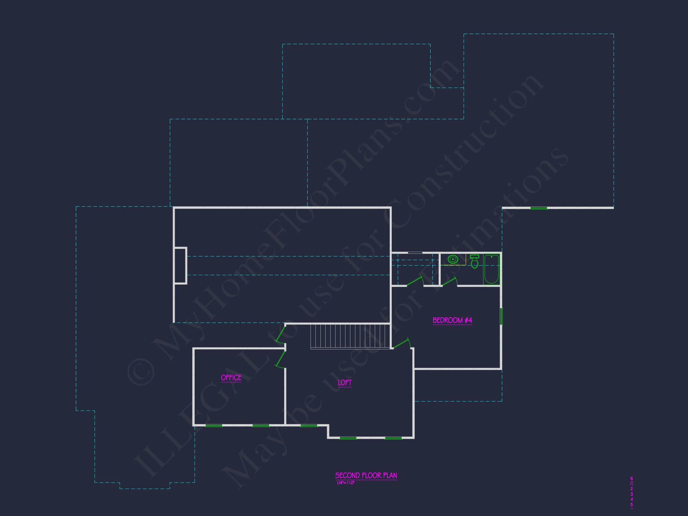 20-1890 HOUSE PLAN - Elegant House Floor Plan with CAD Designs and Modern Architecture 5 Elegant house Floor Plan with CAD Designs and Modern Architecture