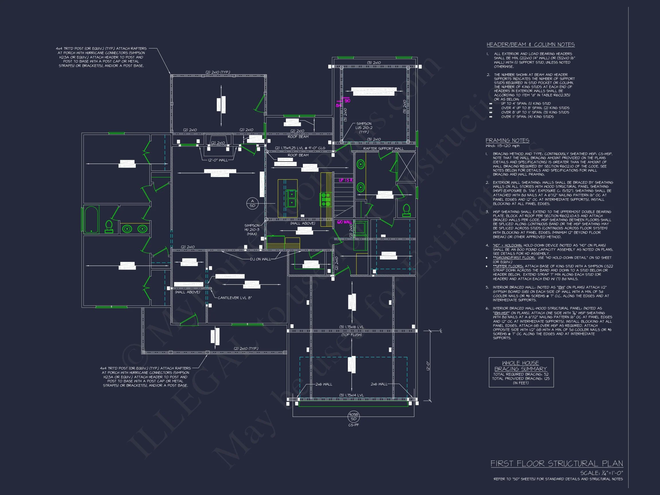 20-1859 HOUSE PLAN - Traditional House Plan with CAD Designs & Functional Blueprint 9 Traditional house Plan with CAD Designs & Functional Blueprint