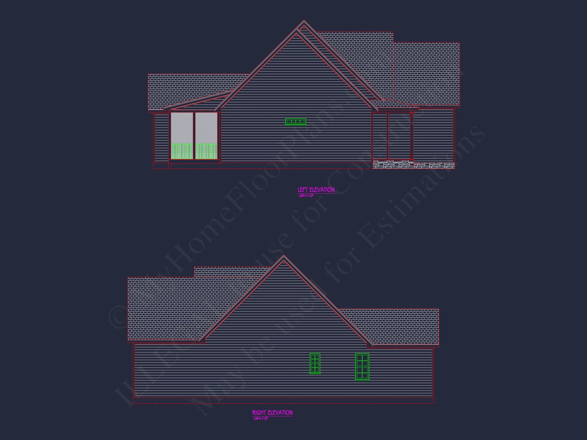 20-1859 HOUSE PLAN - Traditional House Plan with CAD Designs & Functional Blueprint 3 Traditional house Plan with CAD Designs & Functional Blueprint