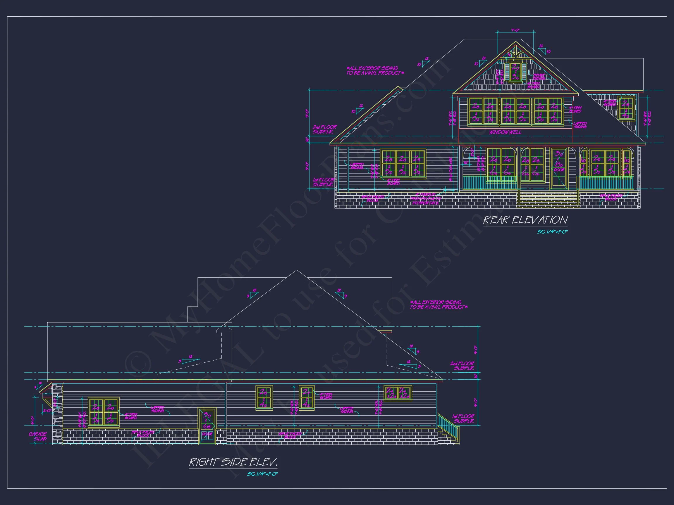 20-1857 HOUSE PLAN - Craftsman House Plan with Detailed CAD Blueprint and Open Design 3 Craftsman house Plan with Detailed CAD Blueprint and Open Design