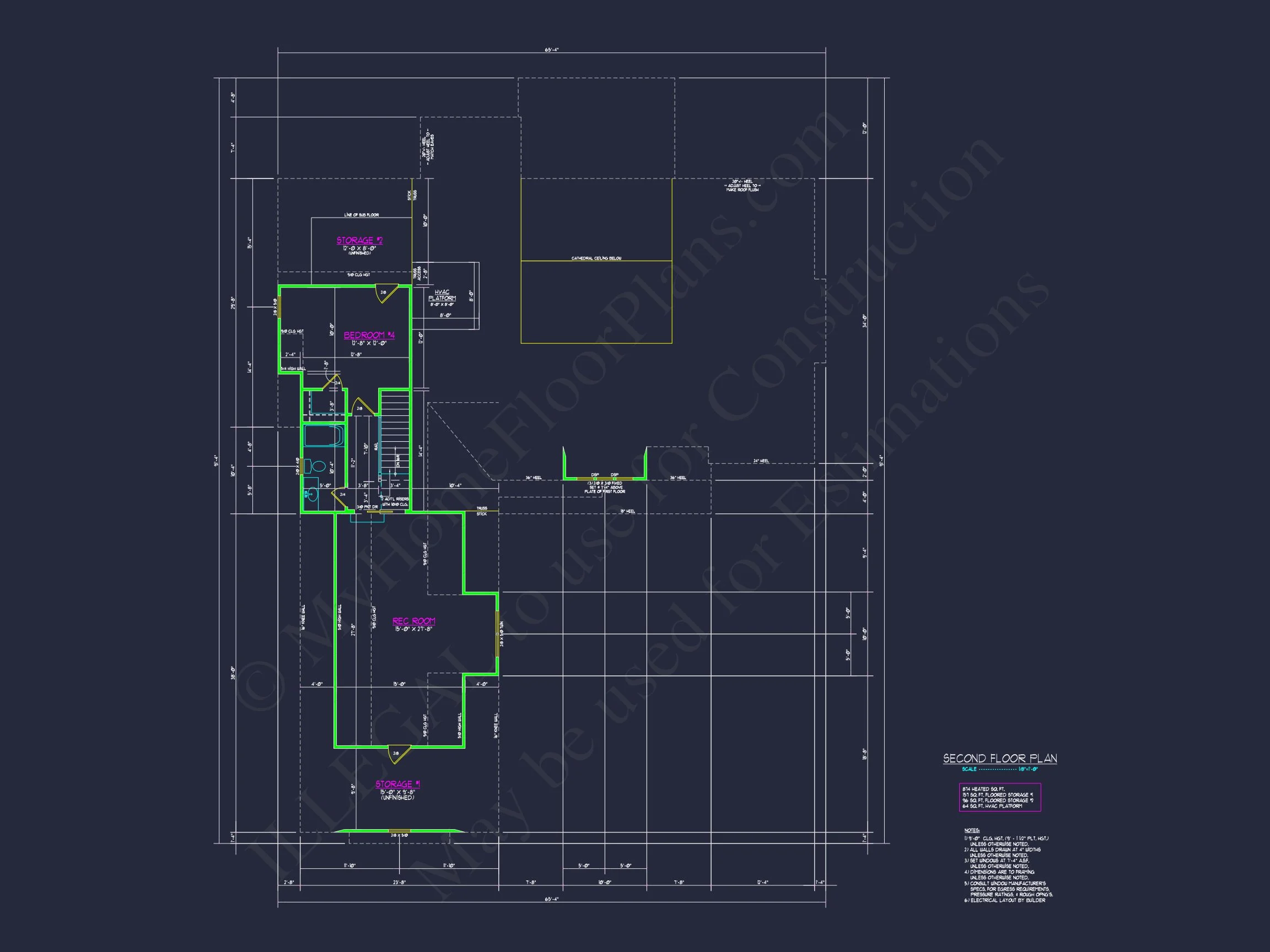 20-1847 HOUSE PLAN - Spacious House Plan with Craftsman Style | Floor Plan, CAD, & Designs 7 Spacious house Plan with Craftsman Style