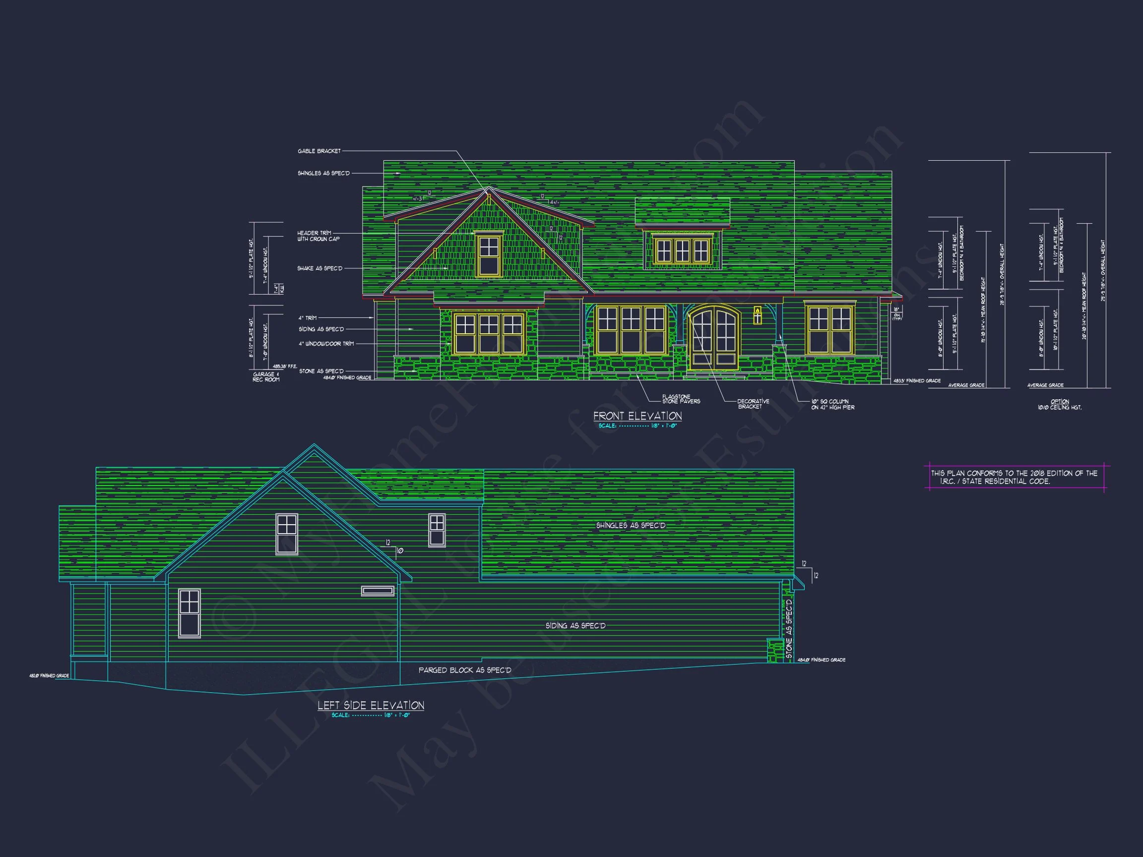 20-1847 HOUSE PLAN - Spacious House Plan with Craftsman Style | Floor Plan, CAD, & Designs 2 Floor Plan, CAD, & Designs
