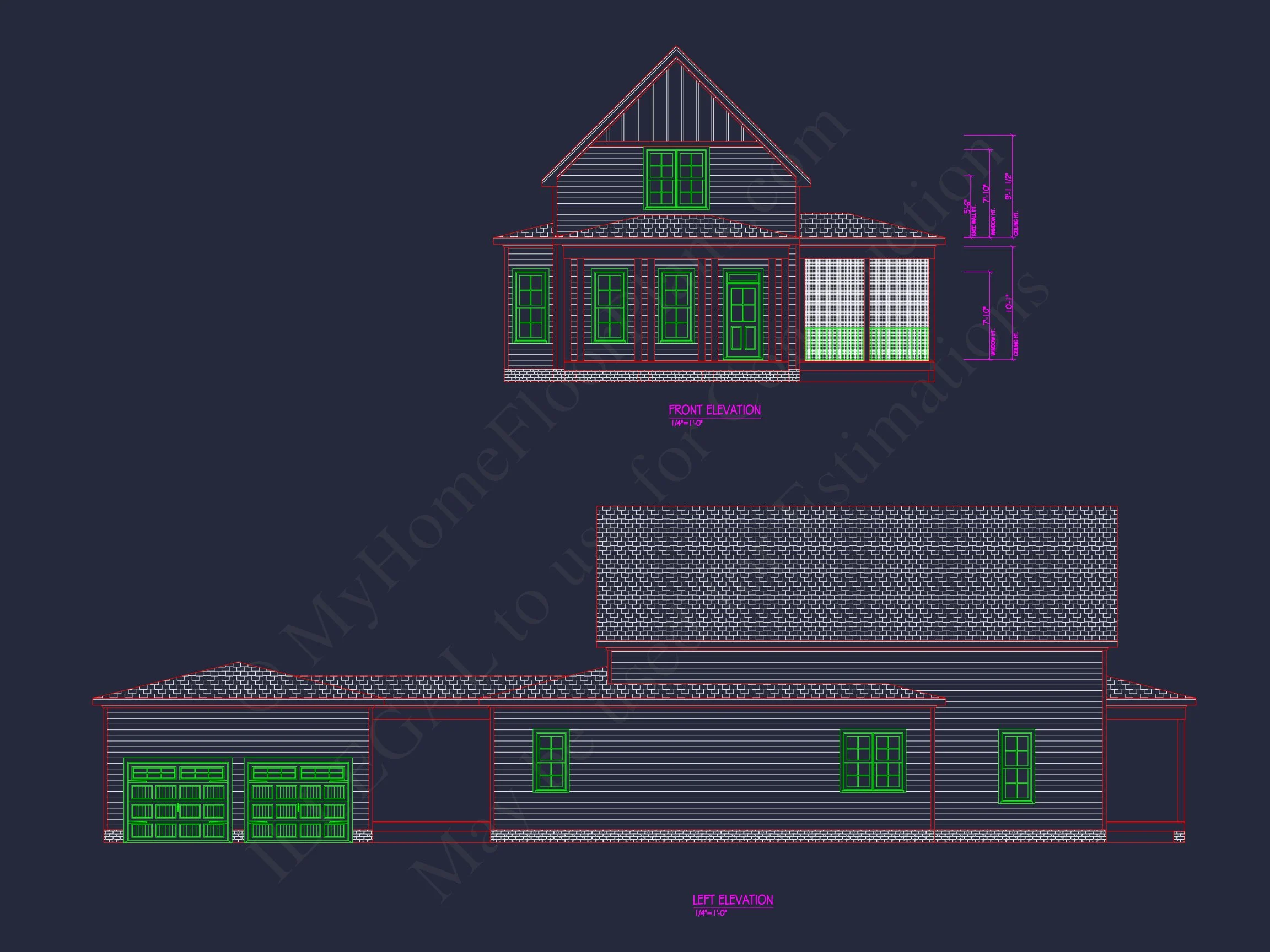 20-1831 HOUSE PLAN - Explore Traditional Craftsman House Plan with Detailed CAD Designs 2 Explore Traditional Craftsman house Plan with Detailed CAD Designs