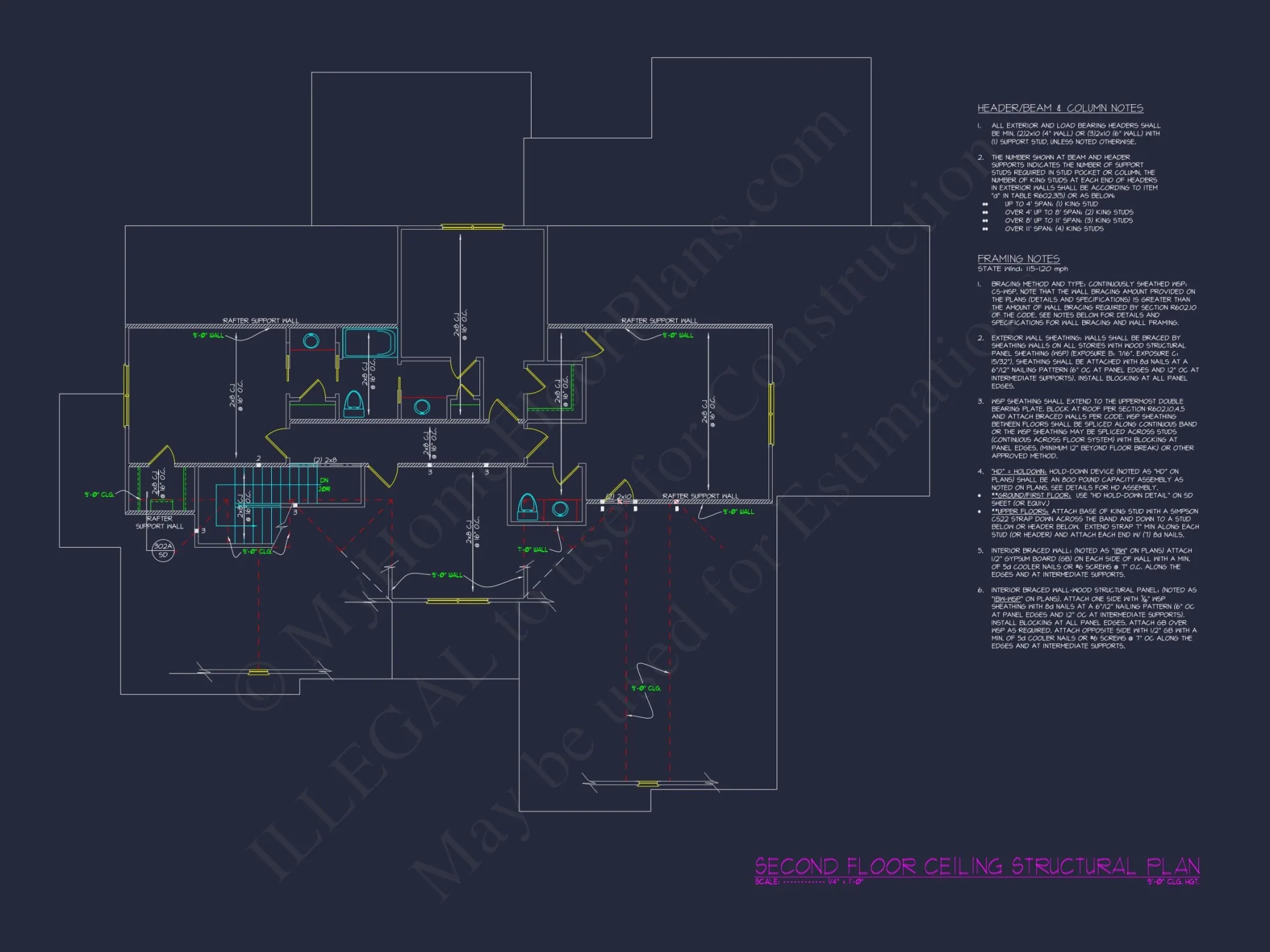 Beautiful house Floor Plan with CAD Architecture Designs