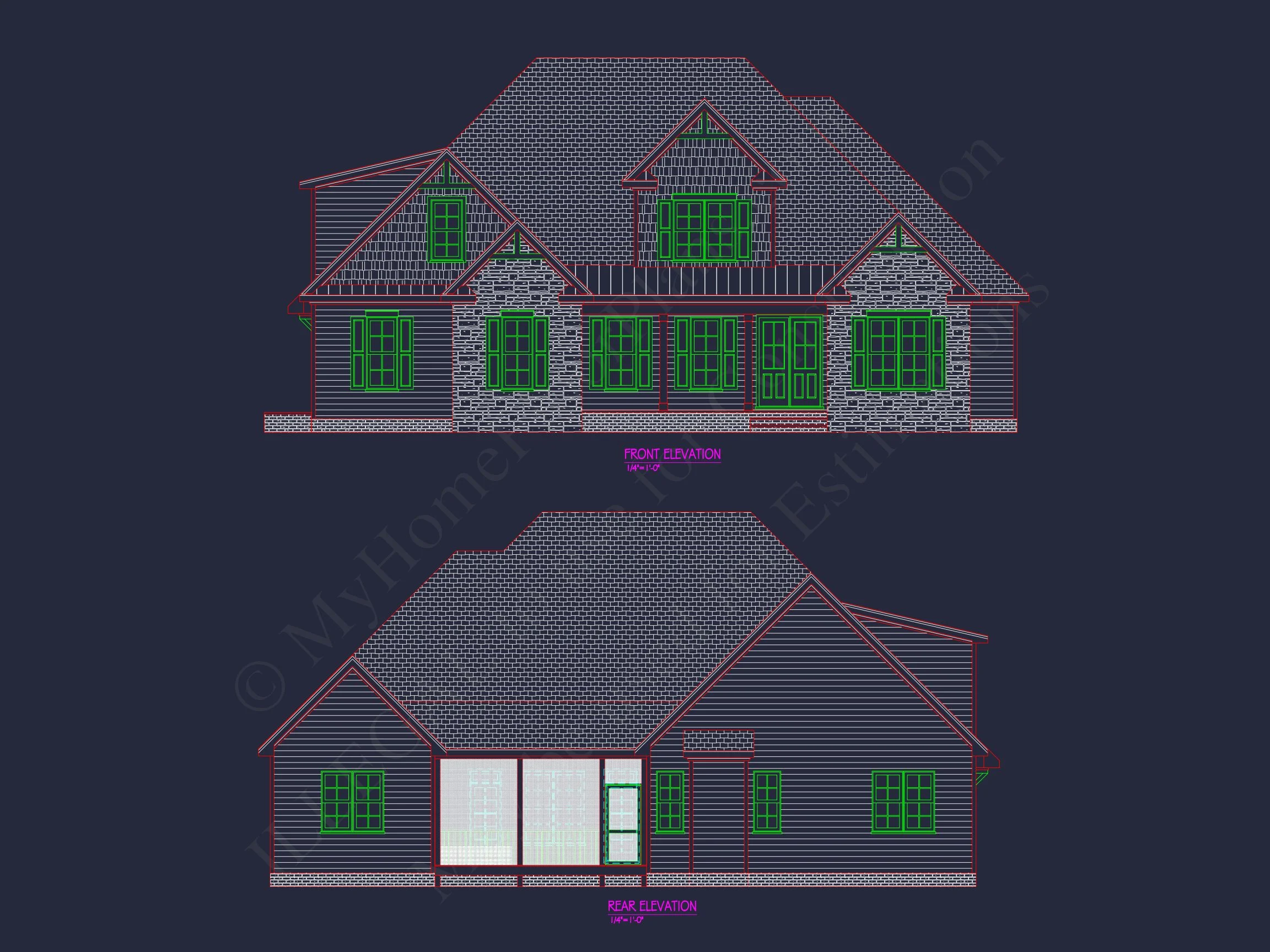 20-1730 HOUSE PLAN - House Floor Plan: Architectural Blueprint with CAD Designs 2 house Floor Plan: Architectural Blueprint with CAD Designs