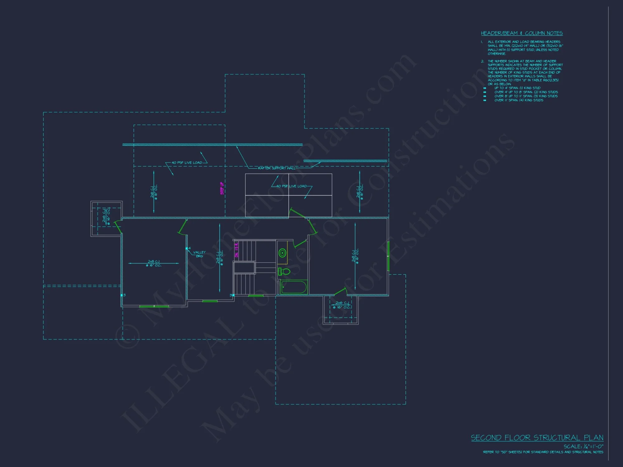 house Floor Plan Design with Blueprint & CAD Architecture
