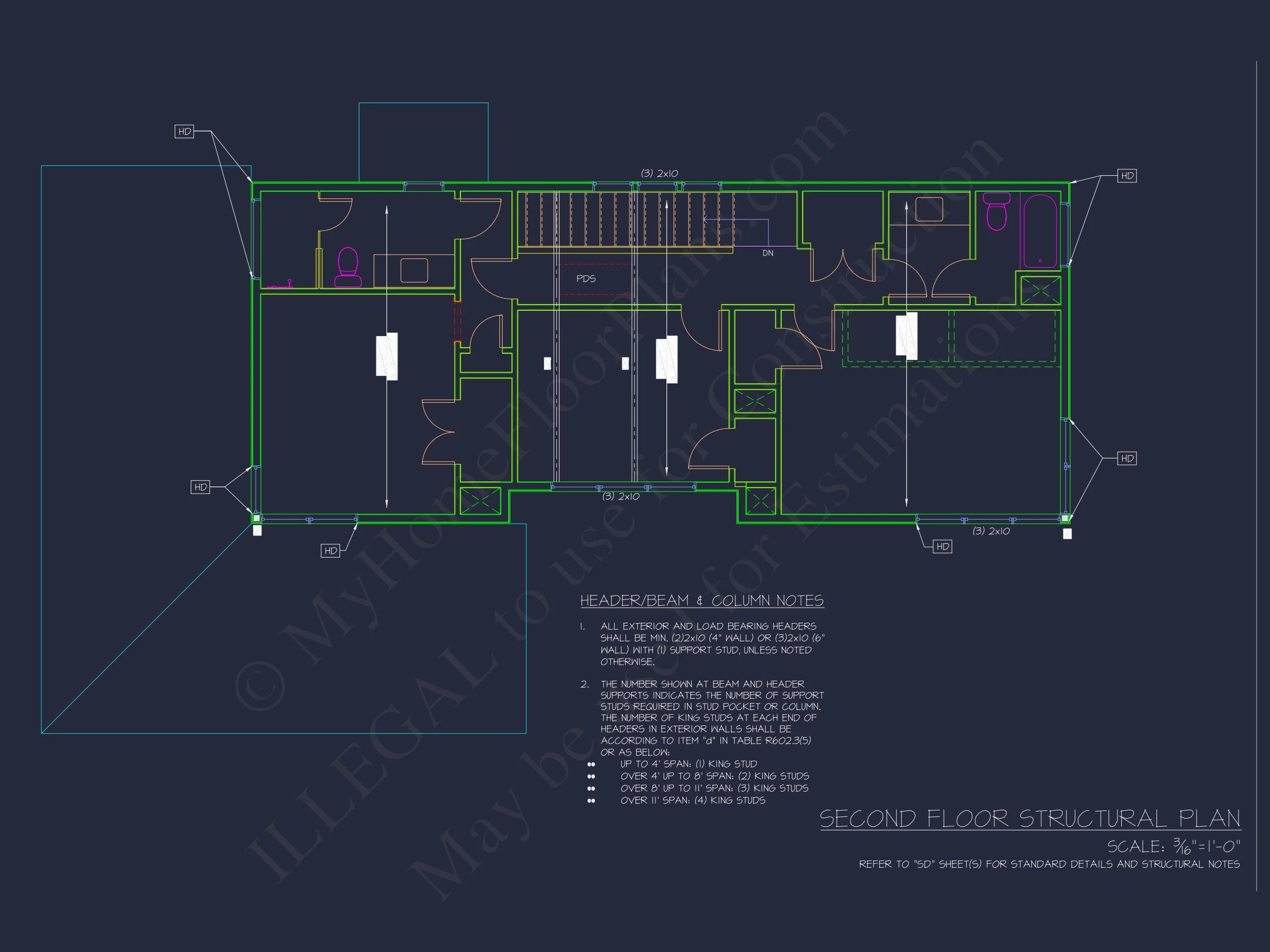 20-1579 HOUSE PLAN - Efficient House Plan with CAD Designs and 3 Bedrooms 14 Efficient house Plan with CAD Designs and 3 Bedrooms