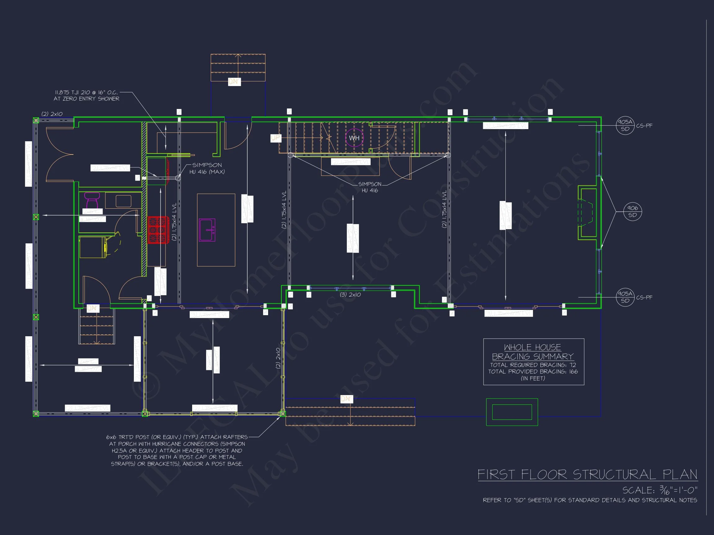 20-1579 HOUSE PLAN - Efficient House Plan with CAD Designs and 3 Bedrooms 13 Efficient house Plan with CAD Designs and 3 Bedrooms