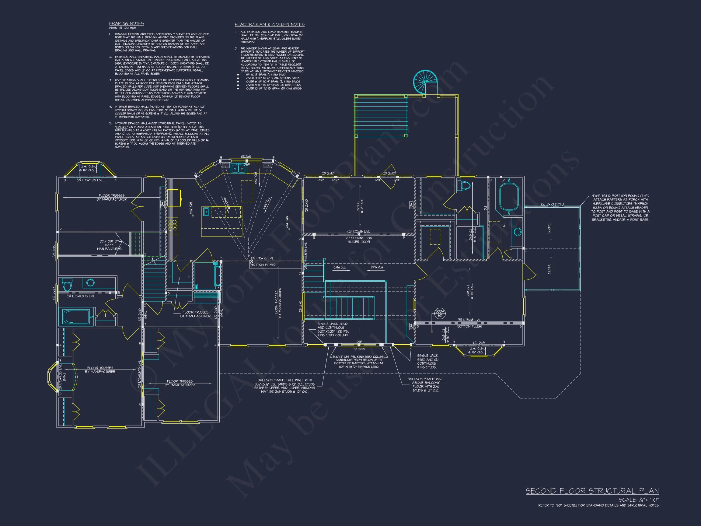 20-1452 HOUSE PLAN - Spacious House Plan with 2 Floors, CAD Designs & Blueprint 12 Spacious house Plan with 2 Floors, CAD Designs & Blueprint