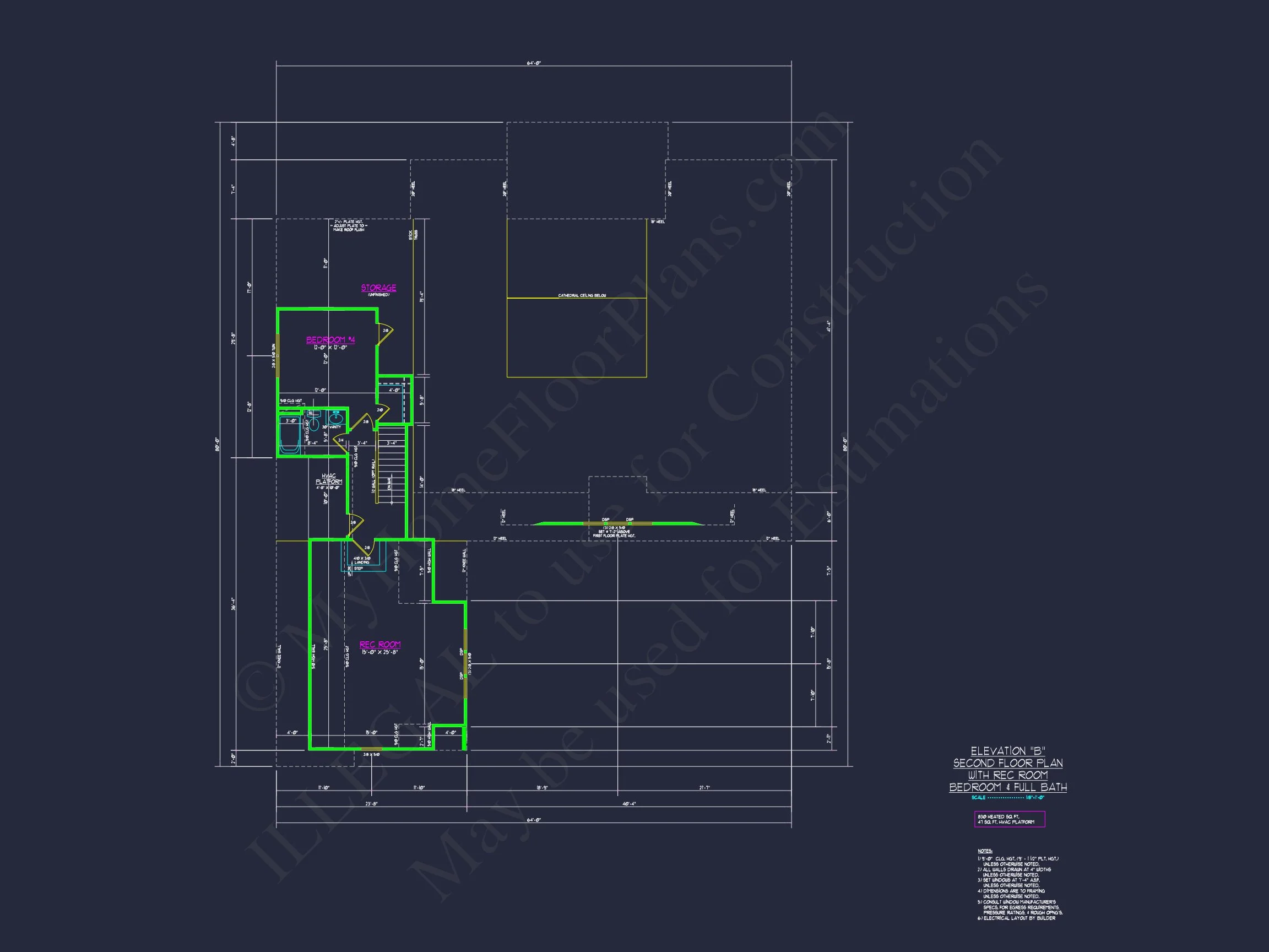 20-1378 HOUSE PLAN - Craftsman House Floor Plan with Spacious Design & CAD Blueprint 14 Craftsman house Floor Plan with Spacious Design & CAD Blueprint