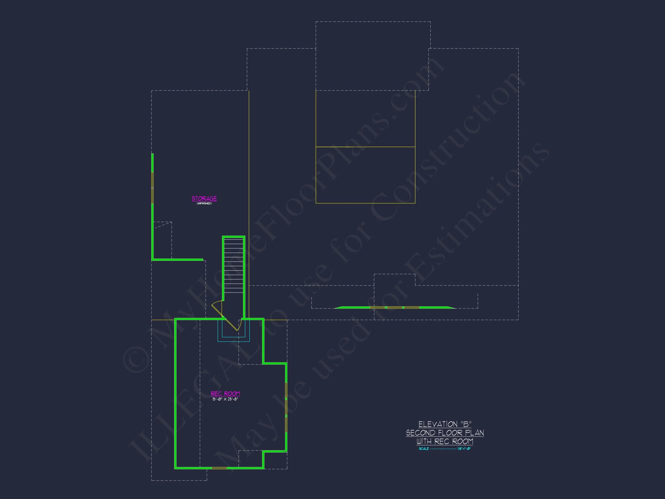 20-1378 HOUSE PLAN - Craftsman House Floor Plan with Spacious Design & CAD Blueprint 8 Craftsman house Floor Plan with Spacious Design & CAD Blueprint