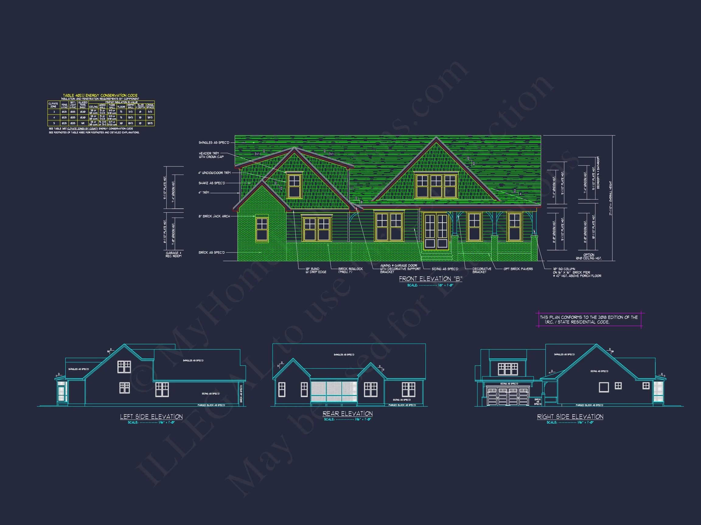 20-1378 HOUSE PLAN - Craftsman House Floor Plan with Spacious Design & CAD Blueprint 3 Craftsman house Floor Plan with Spacious Design & CAD Blueprint