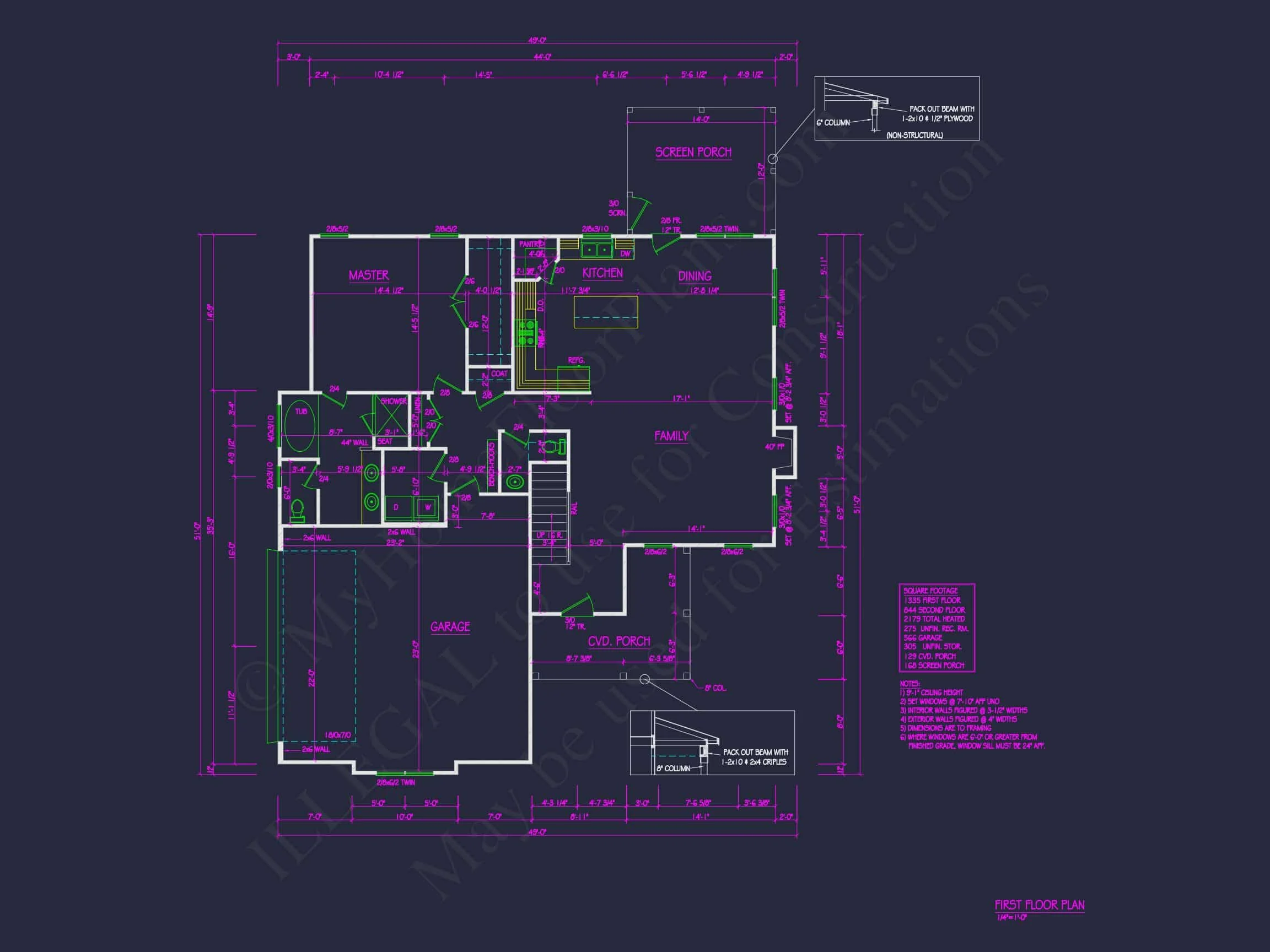 20-1364 HOUSE PLAN - Modern House Plan with 4 Bedrooms, CAD Floor Designs & Features 5 Modern house Plan with 4 Bedrooms, CAD Floor Designs & Features