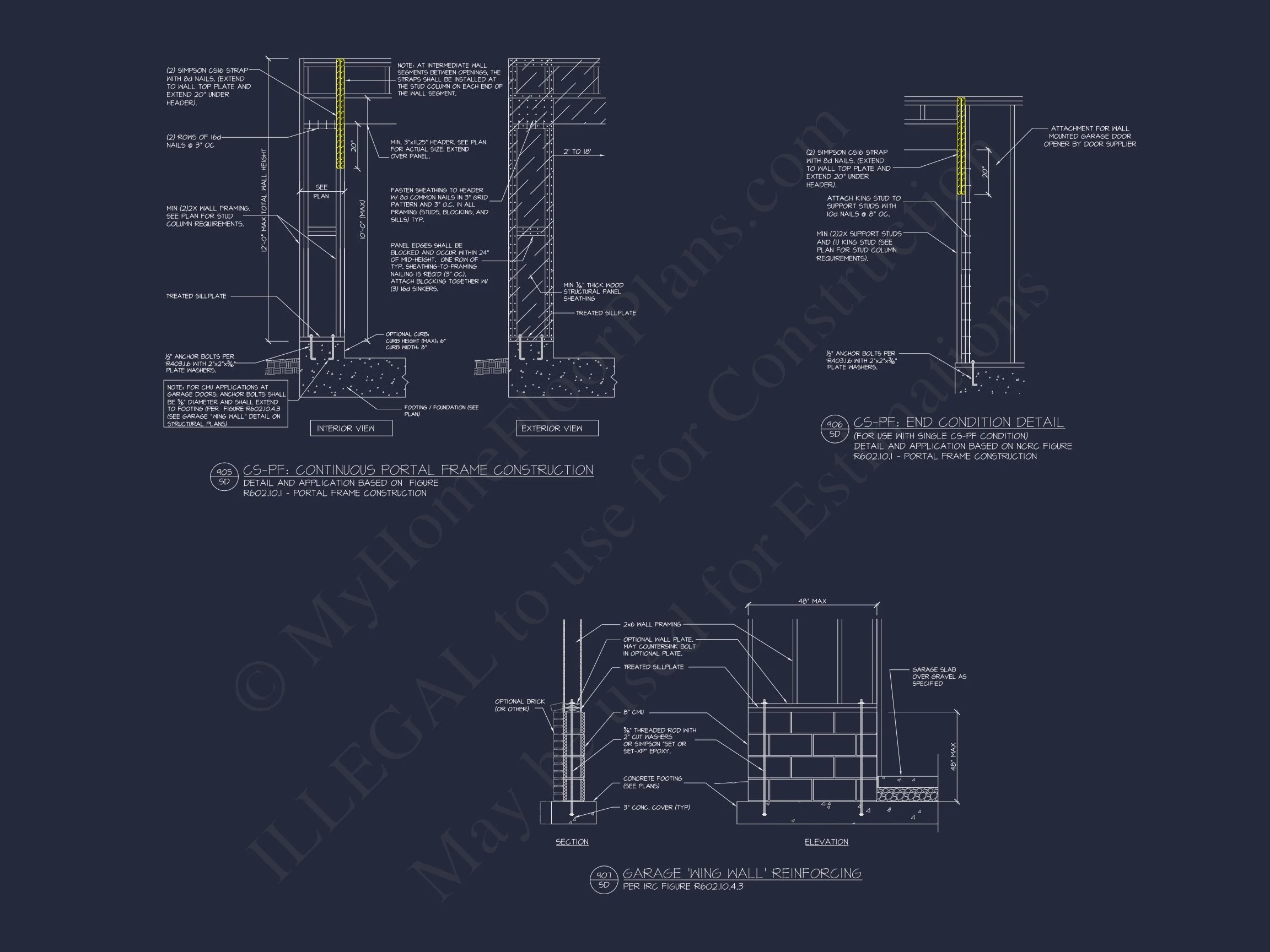 20-1351 HOUSE PLAN - Charming 2-Story House Plan with CAD Blueprint and Open Design 16 Charming 2-Story house Plan with CAD Blueprint and Open Design