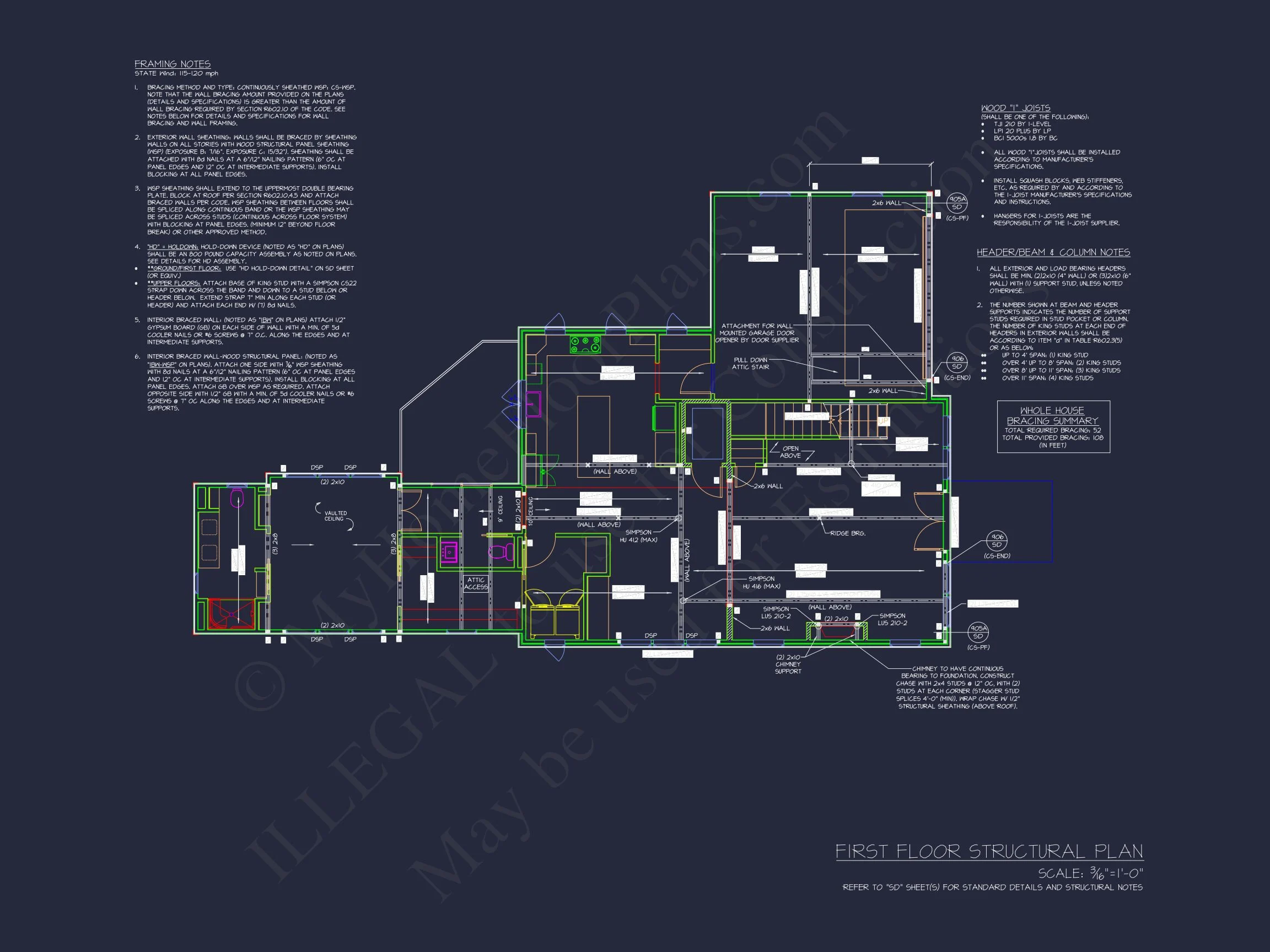 20-1351 HOUSE PLAN - Charming 2-Story House Plan with CAD Blueprint and Open Design 12 Charming 2-Story house Plan with CAD Blueprint and Open Design