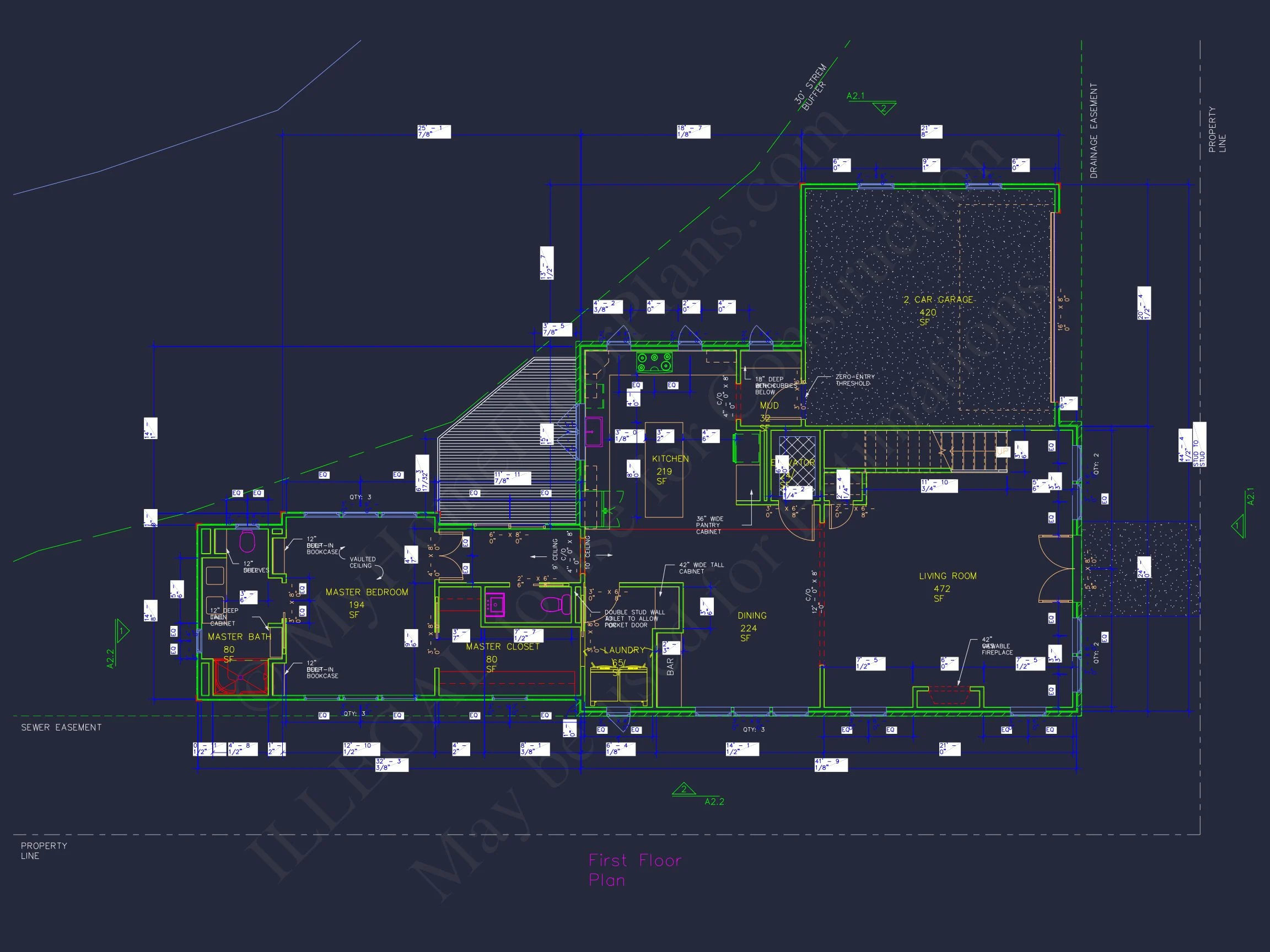 20-1351 HOUSE PLAN - Charming 2-Story House Plan with CAD Blueprint and Open Design 6 Charming 2-Story house Plan with CAD Blueprint and Open Design